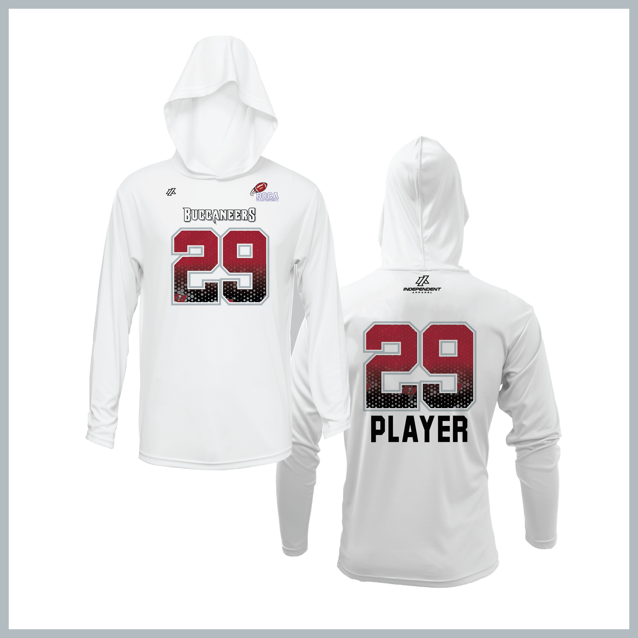 BFFC Fall '25 Buccaneers Lightweight Hoodie