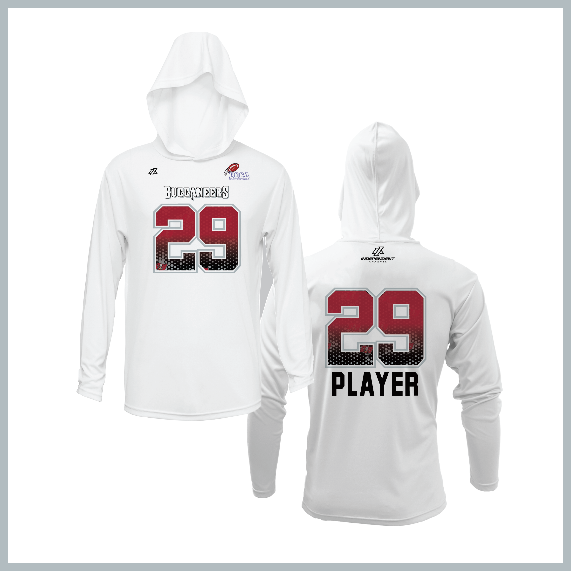 BFFC Fall '25 Buccaneers Lightweight Hoodie