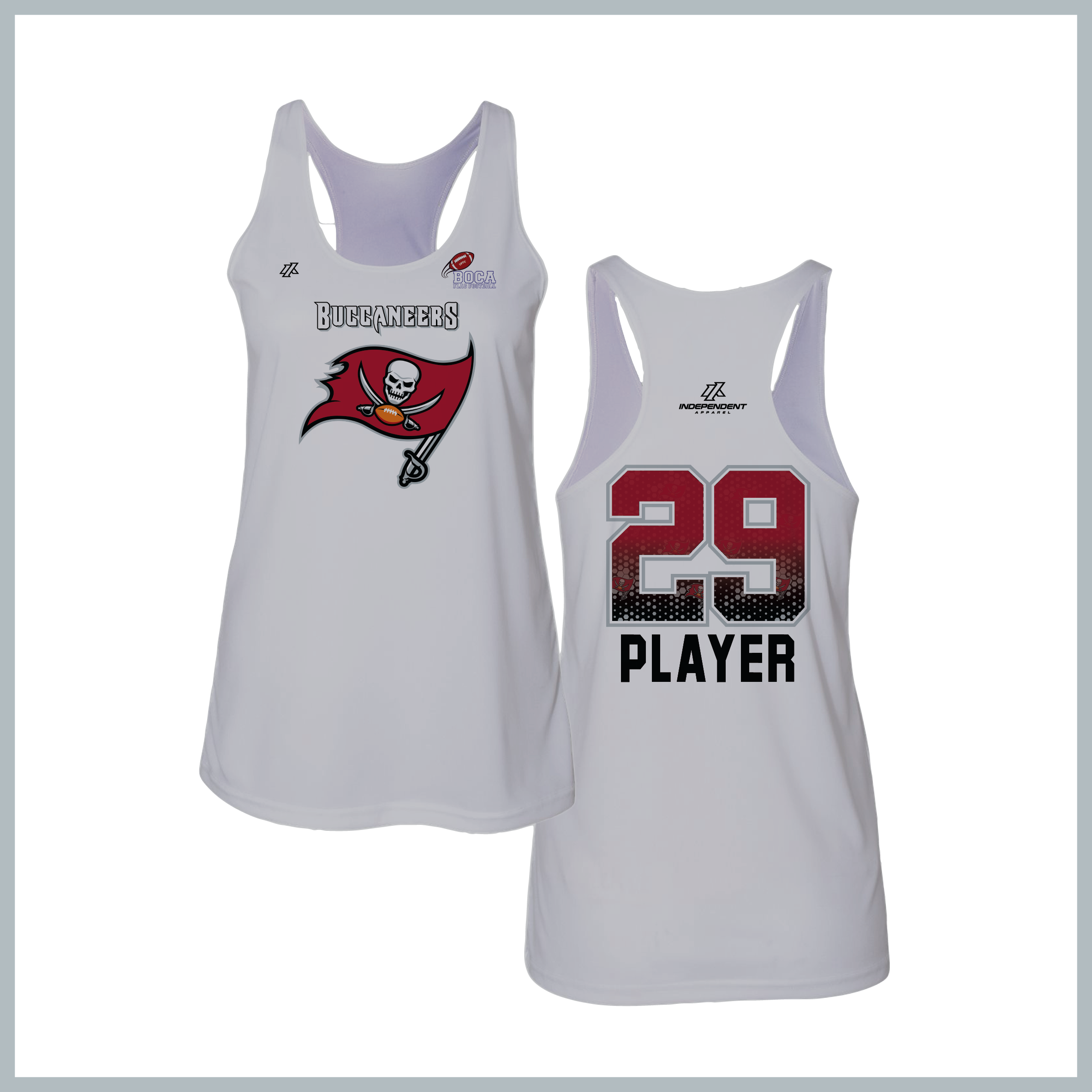 BFFC Fall '25 Buccaneers Mascot Women's Tank Top