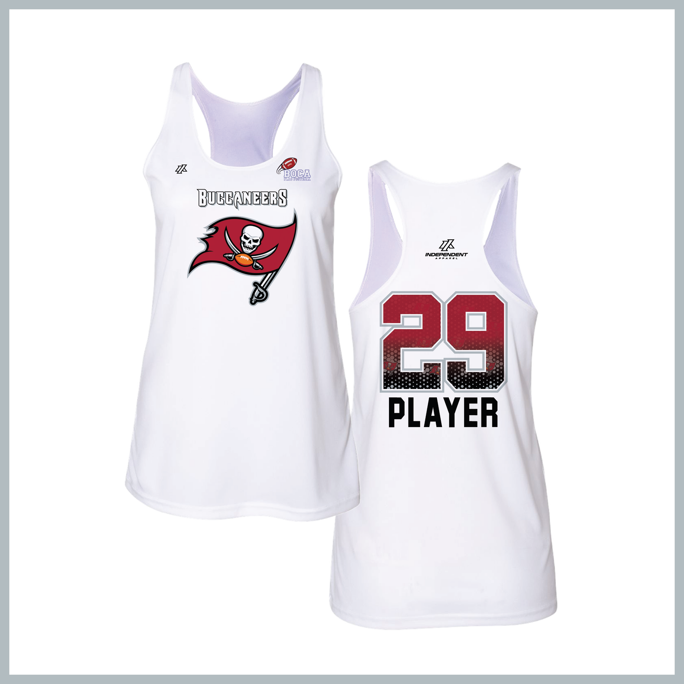 BFFC Fall '25 Buccaneers Mascot Women's Tank Top