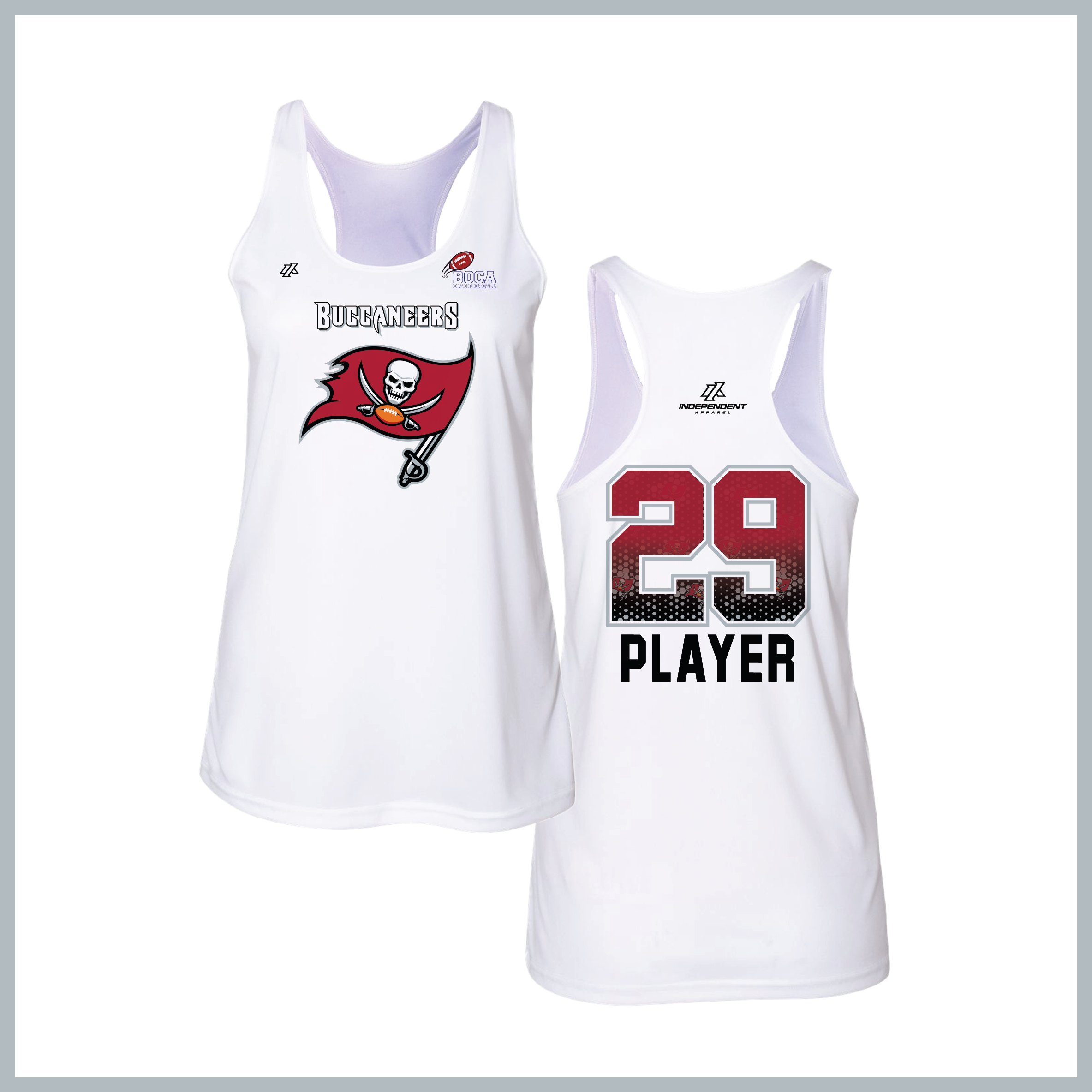 BFFC Fall '25 Buccaneers Mascot Women's Tank Top