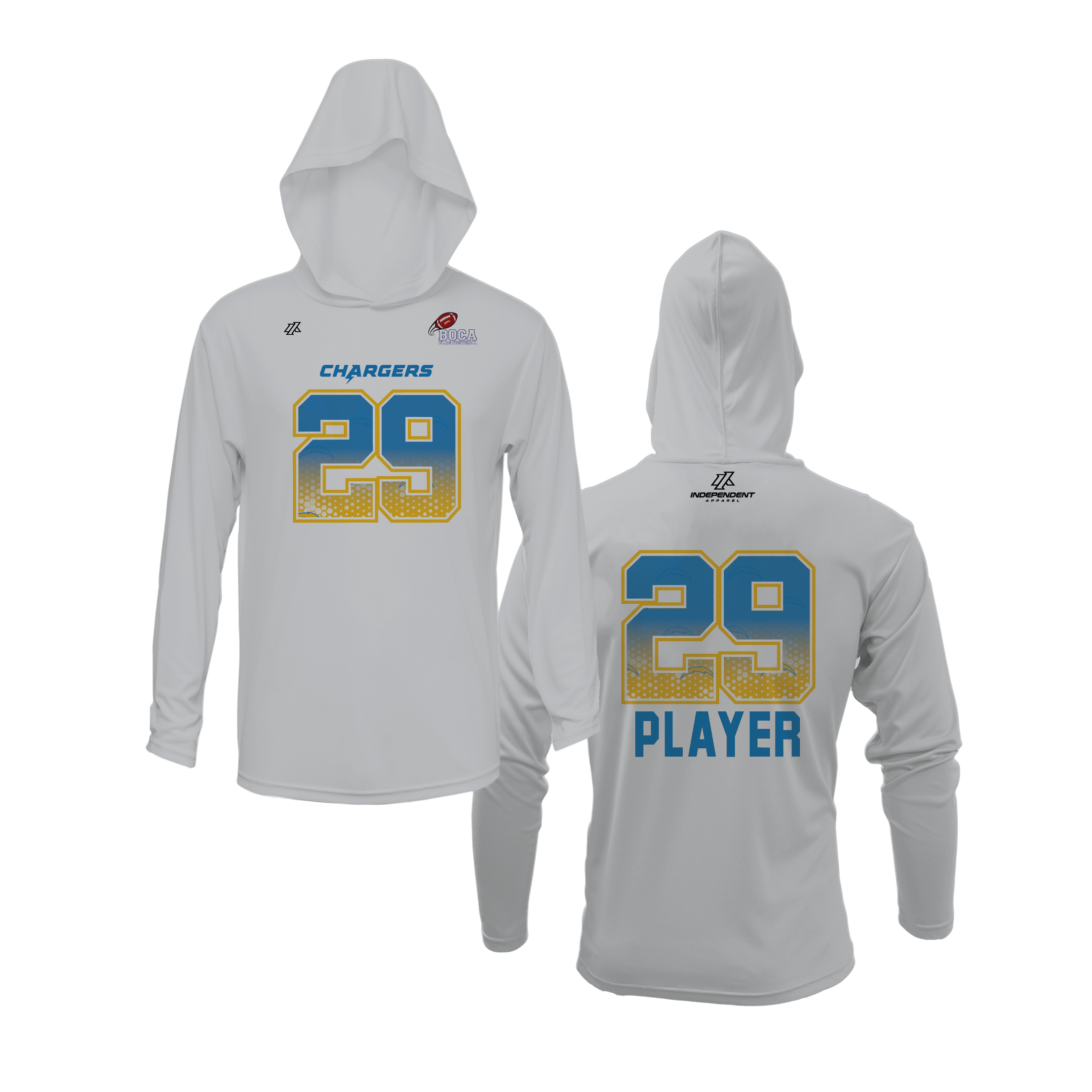BFFC Fall '25 Chargers Lightweight Hoodie