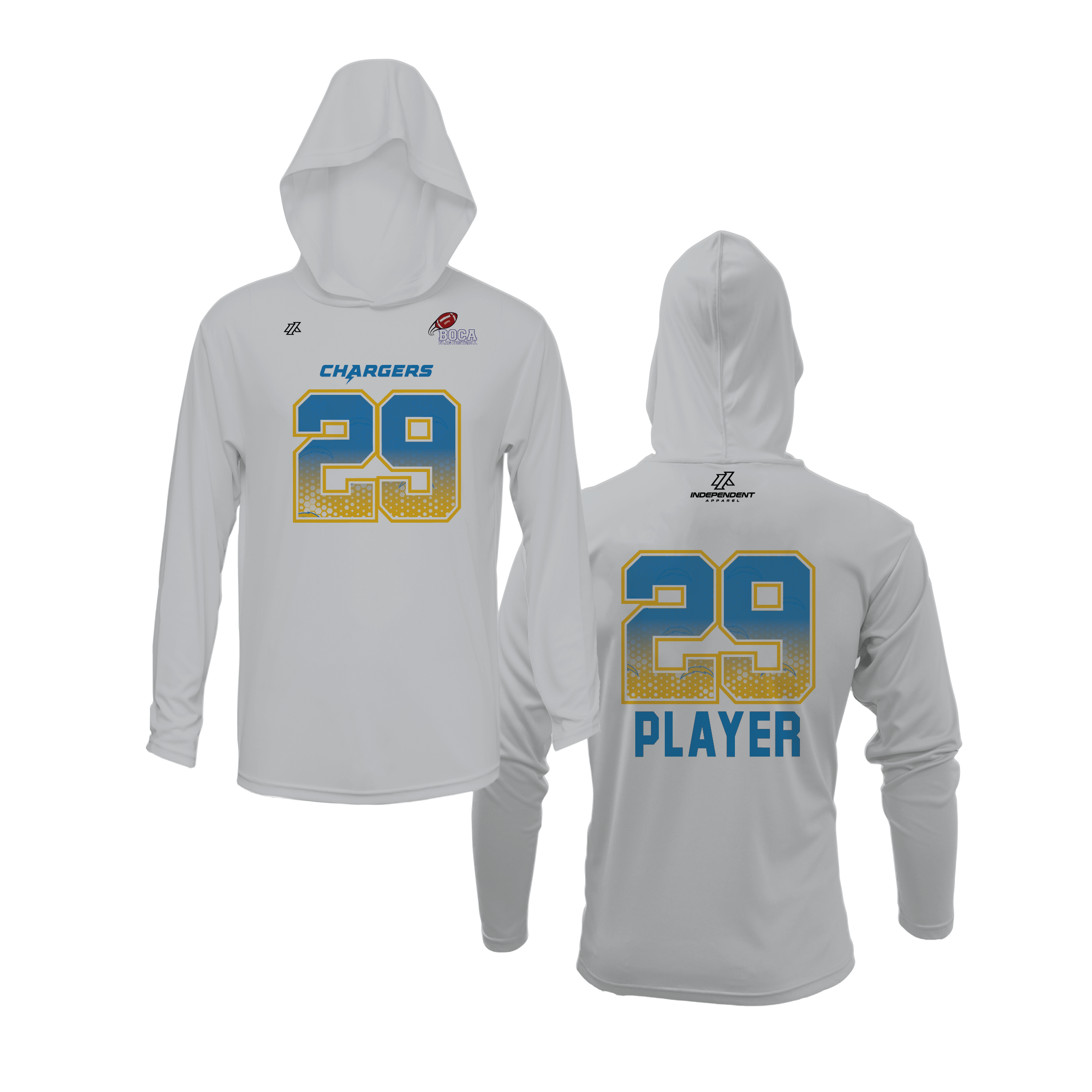 BFFC Fall '25 Chargers Lightweight Hoodie
