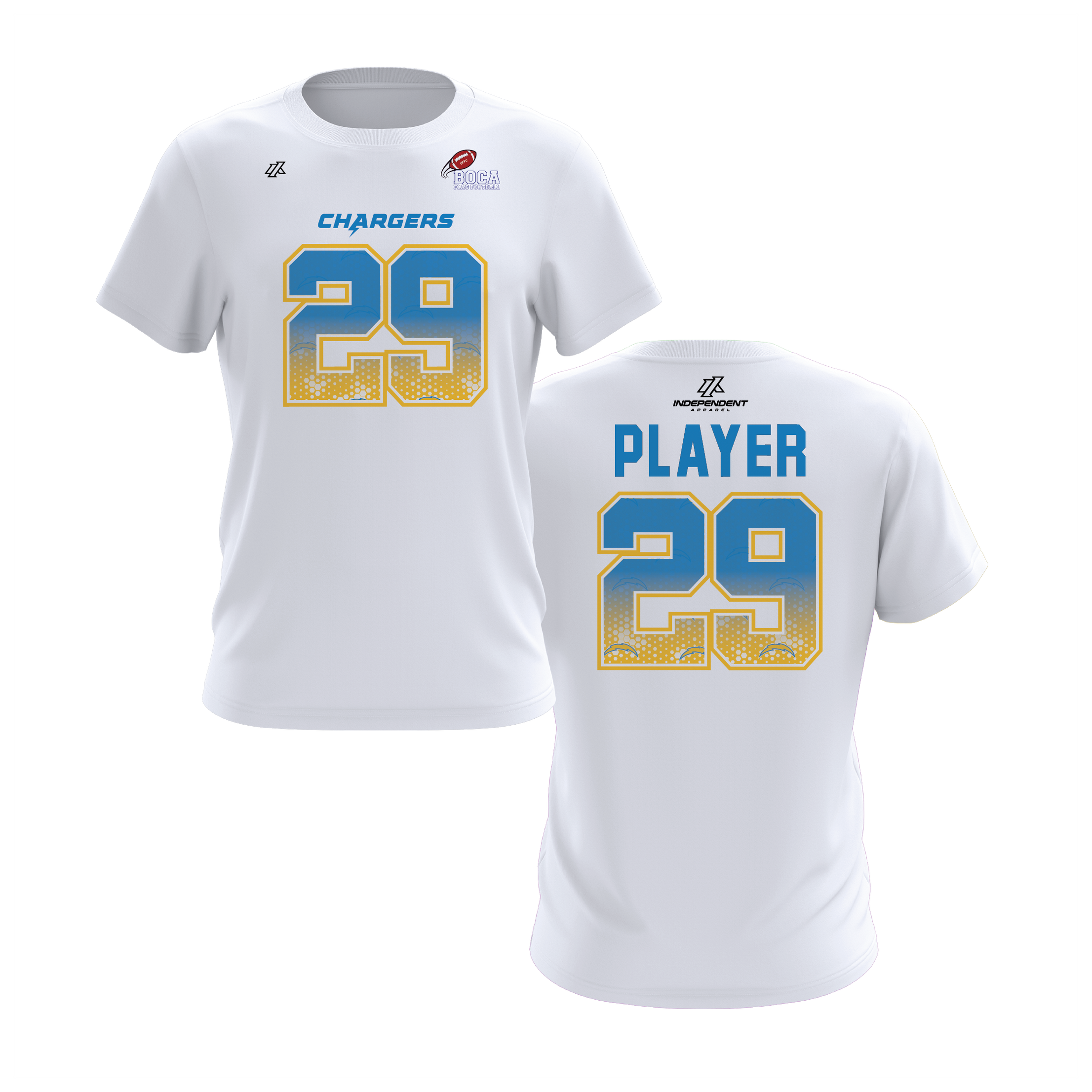 BFFC Fall '25 Chargers Short Sleeve Shirt