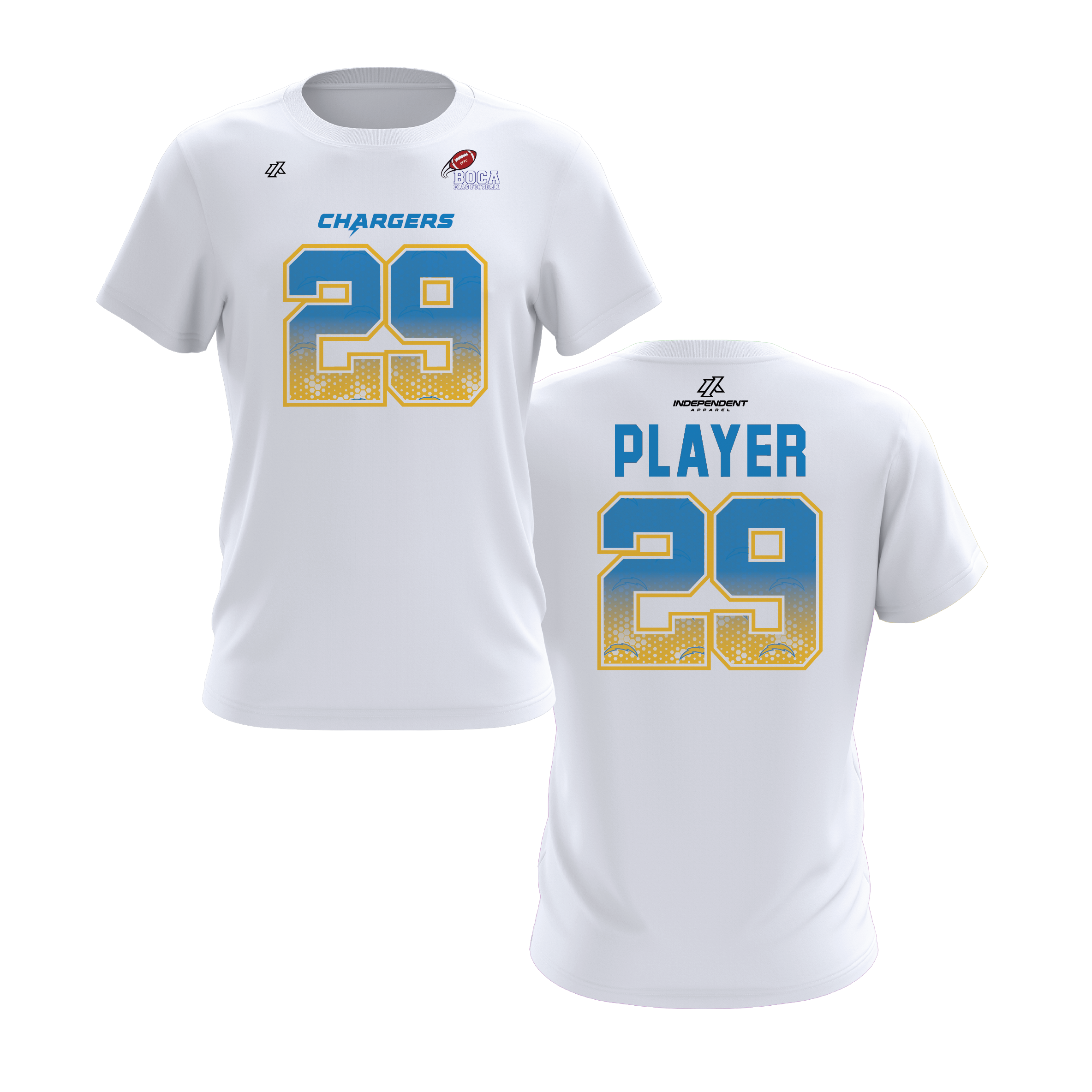 BFFC Fall '25 Chargers Short Sleeve Shirt