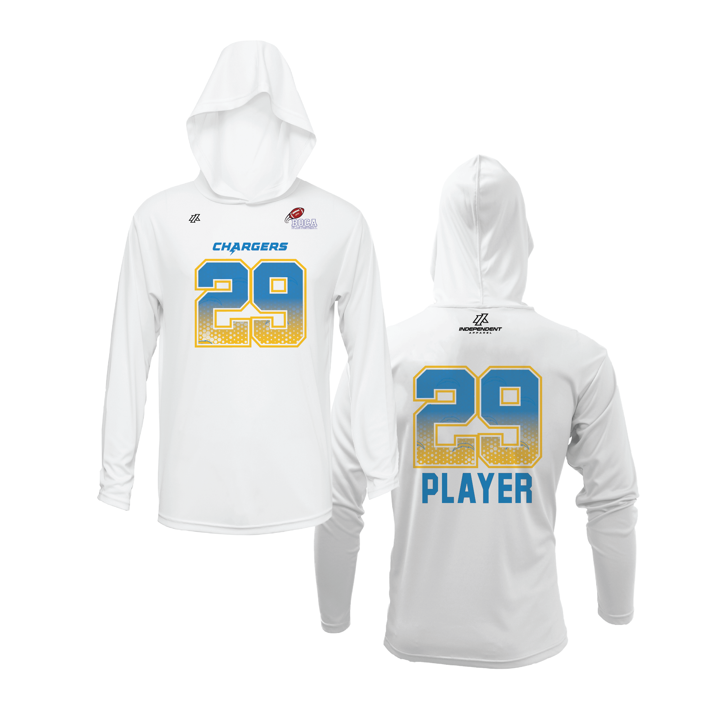 BFFC Fall '25 Chargers Lightweight Hoodie