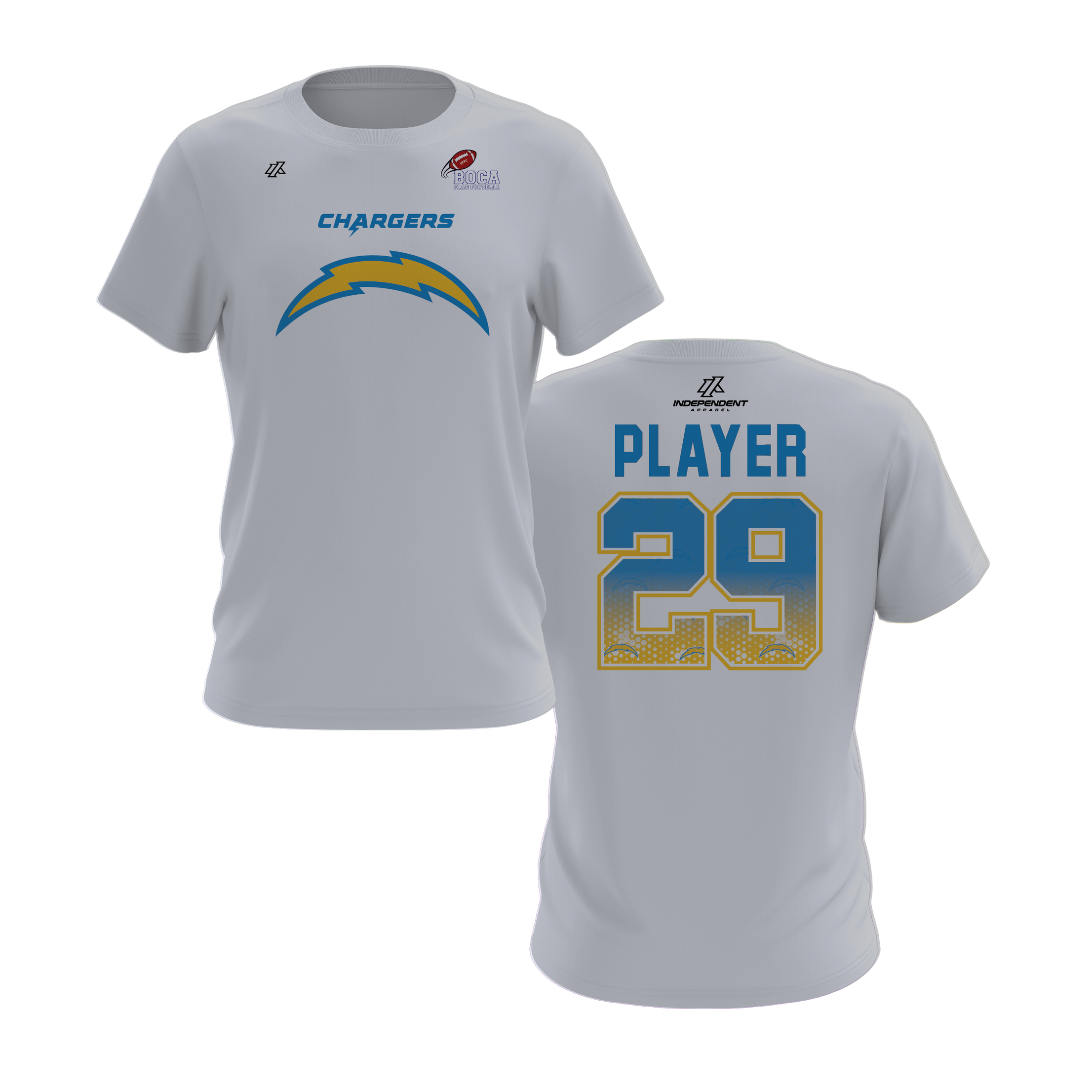 BFFC Fall '25 Chargers Logo Short Sleeve Shirt