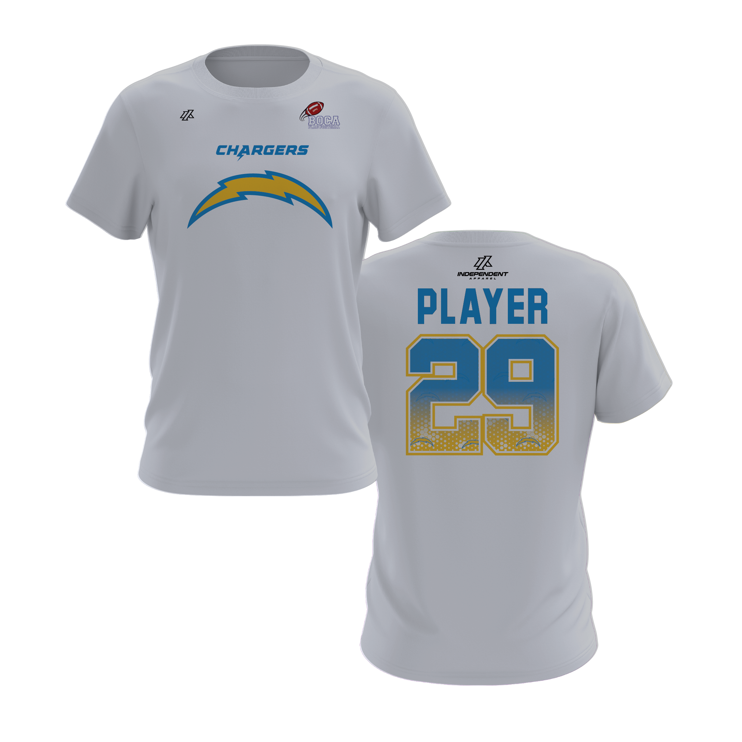 BFFC Fall '25 Chargers Logo Short Sleeve Shirt