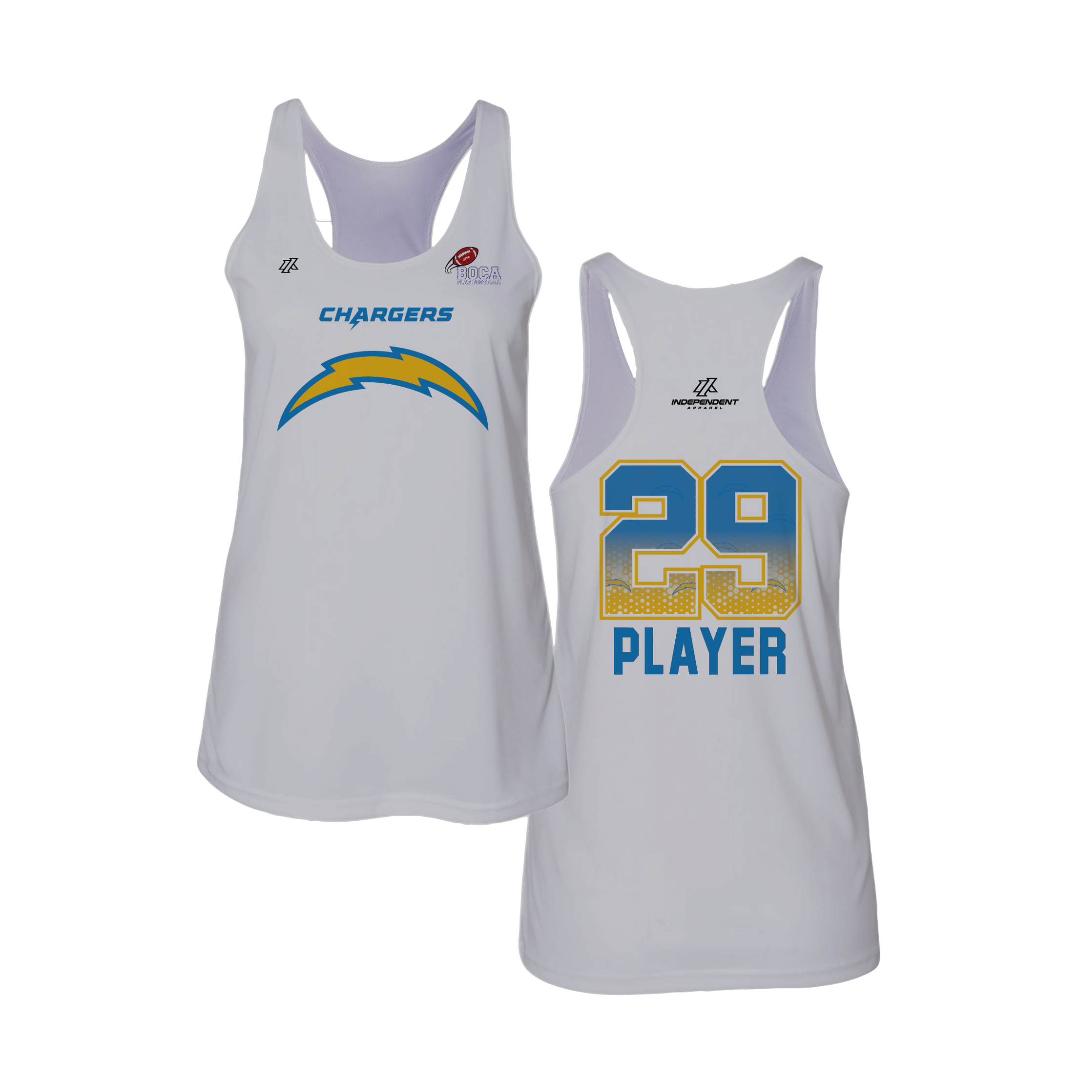 BFFC Fall '25 Chargers Logo Women's Tank Top