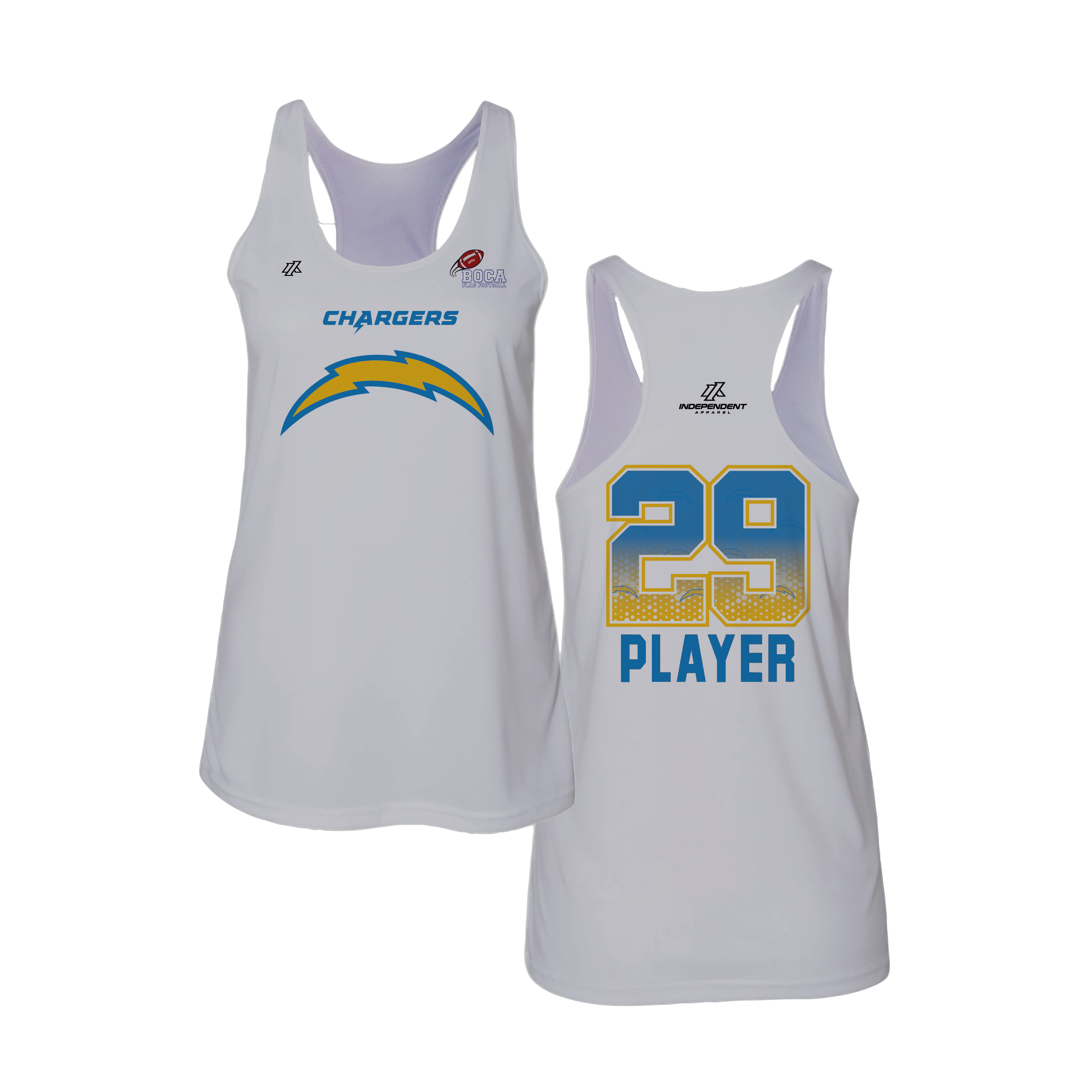 BFFC Fall '25 Chargers Logo Women's Tank Top