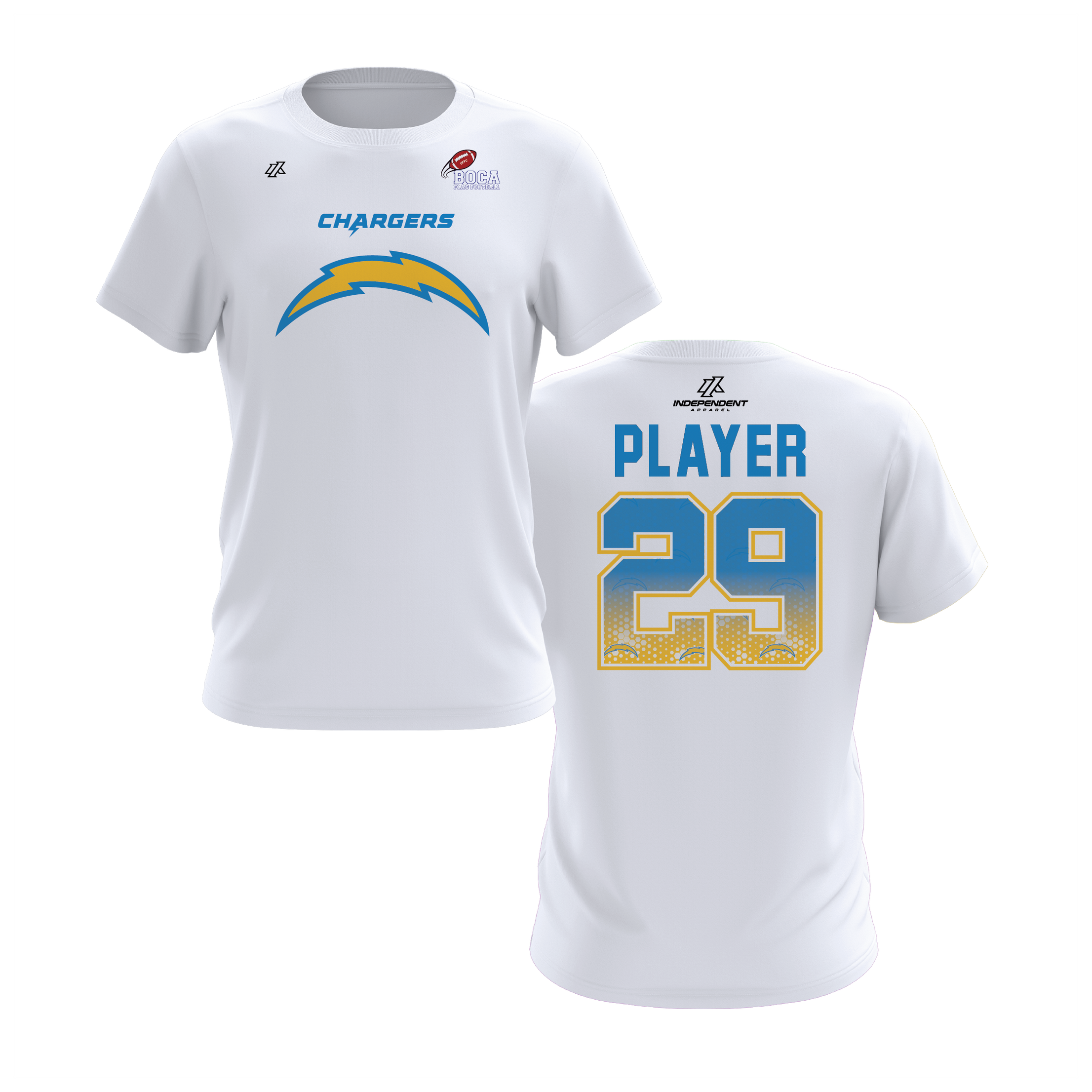 BFFC Fall '25 Chargers Logo Short Sleeve Shirt