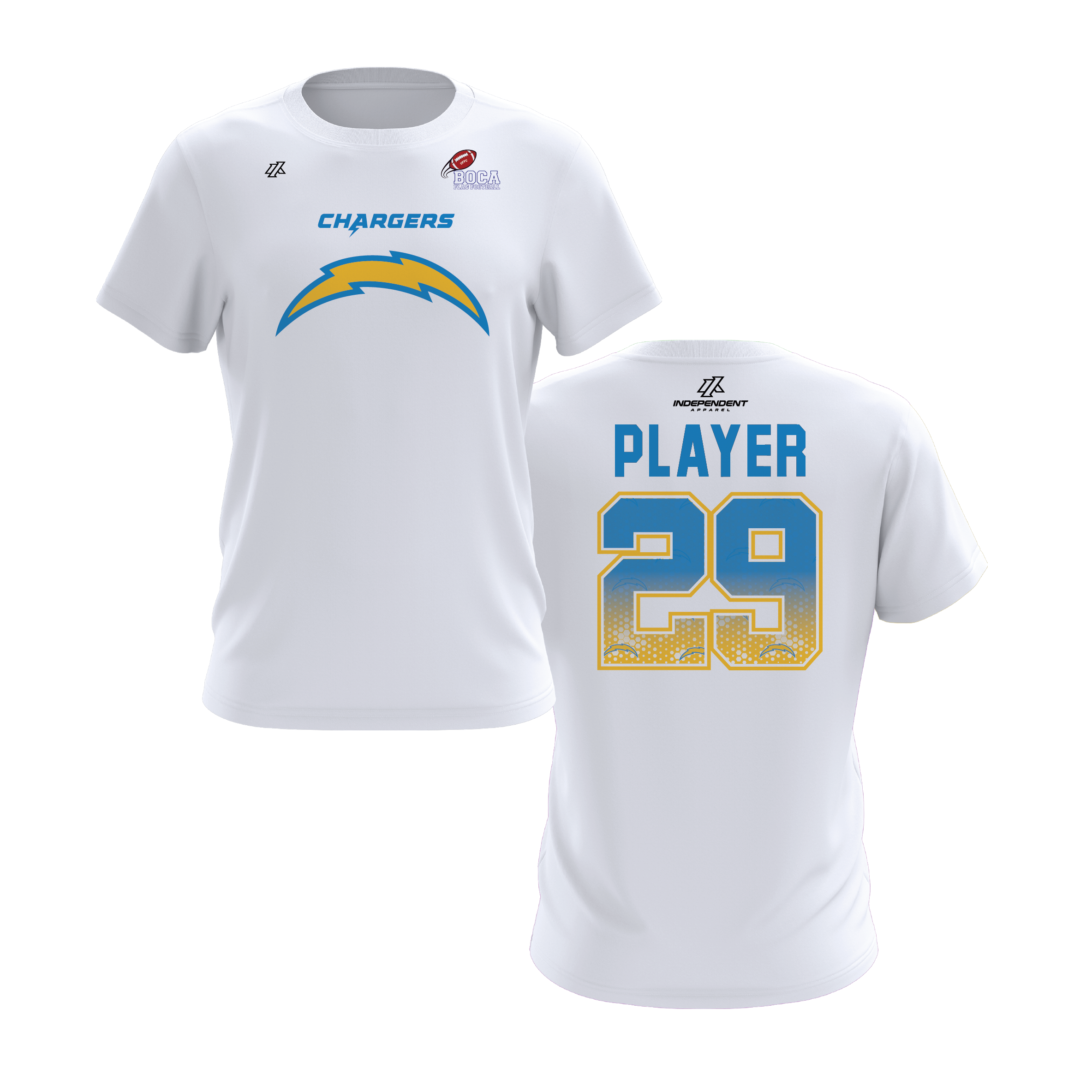 BFFC Fall '25 Chargers Logo Short Sleeve Shirt
