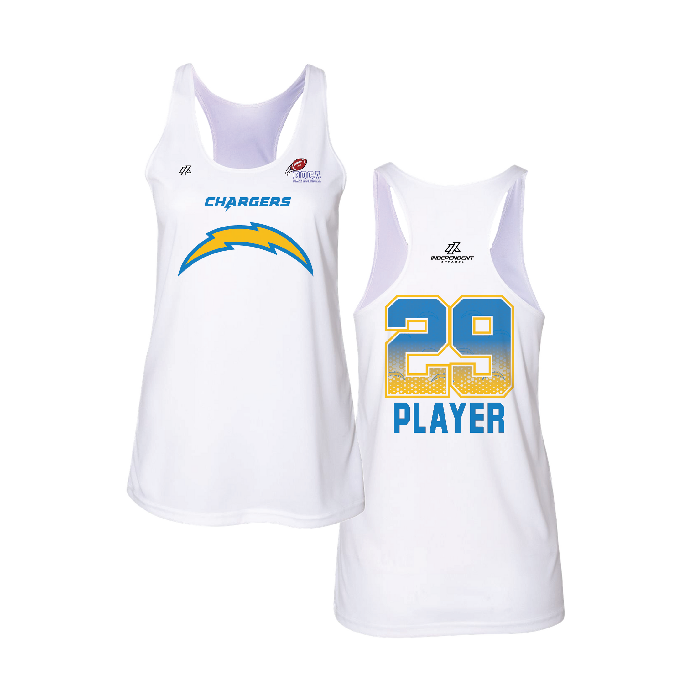 BFFC Fall '25 Chargers Logo Women's Tank Top
