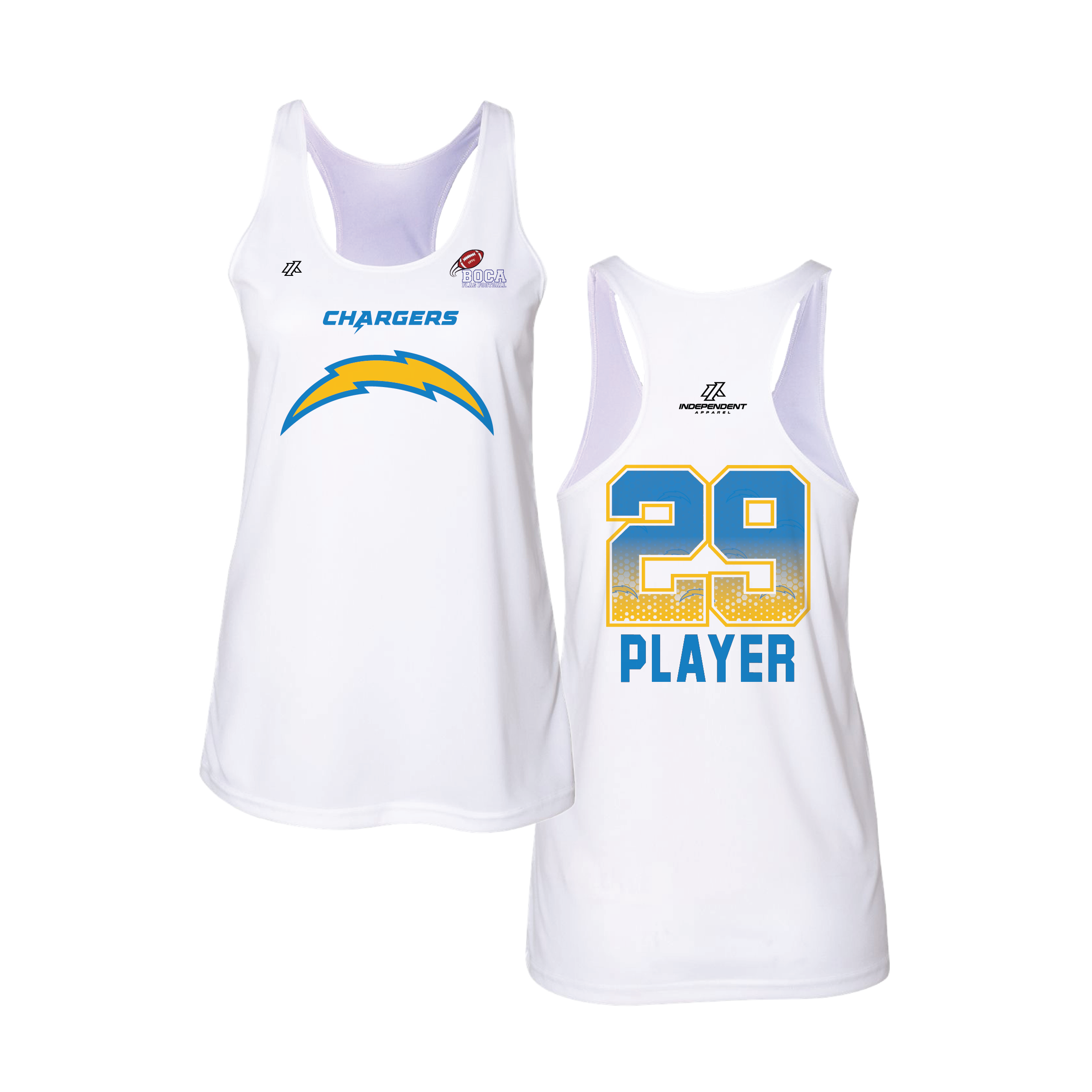 BFFC Fall '25 Chargers Logo Women's Tank Top