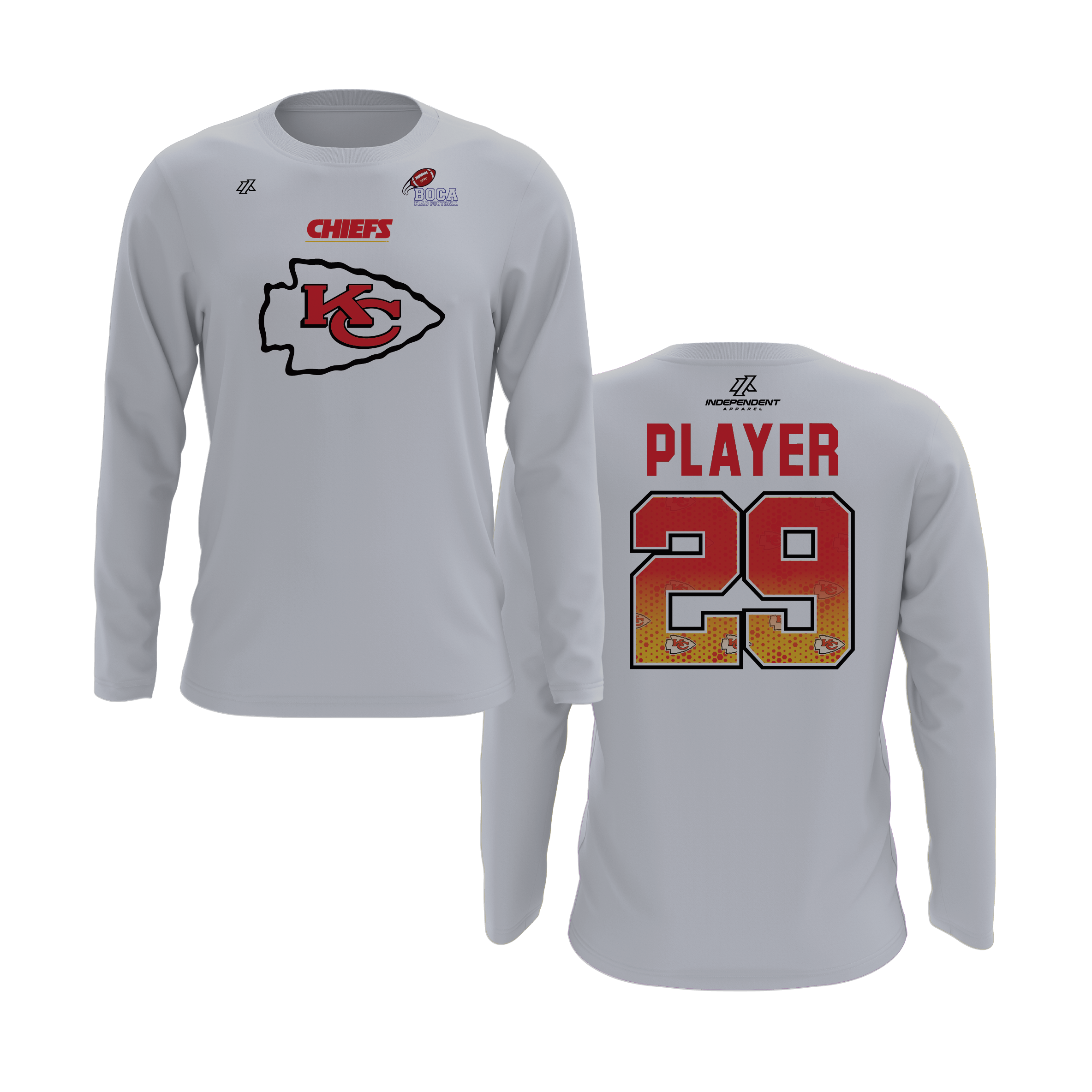 BFFC Fall '25 Chiefs Logo Long Sleeve Shirt