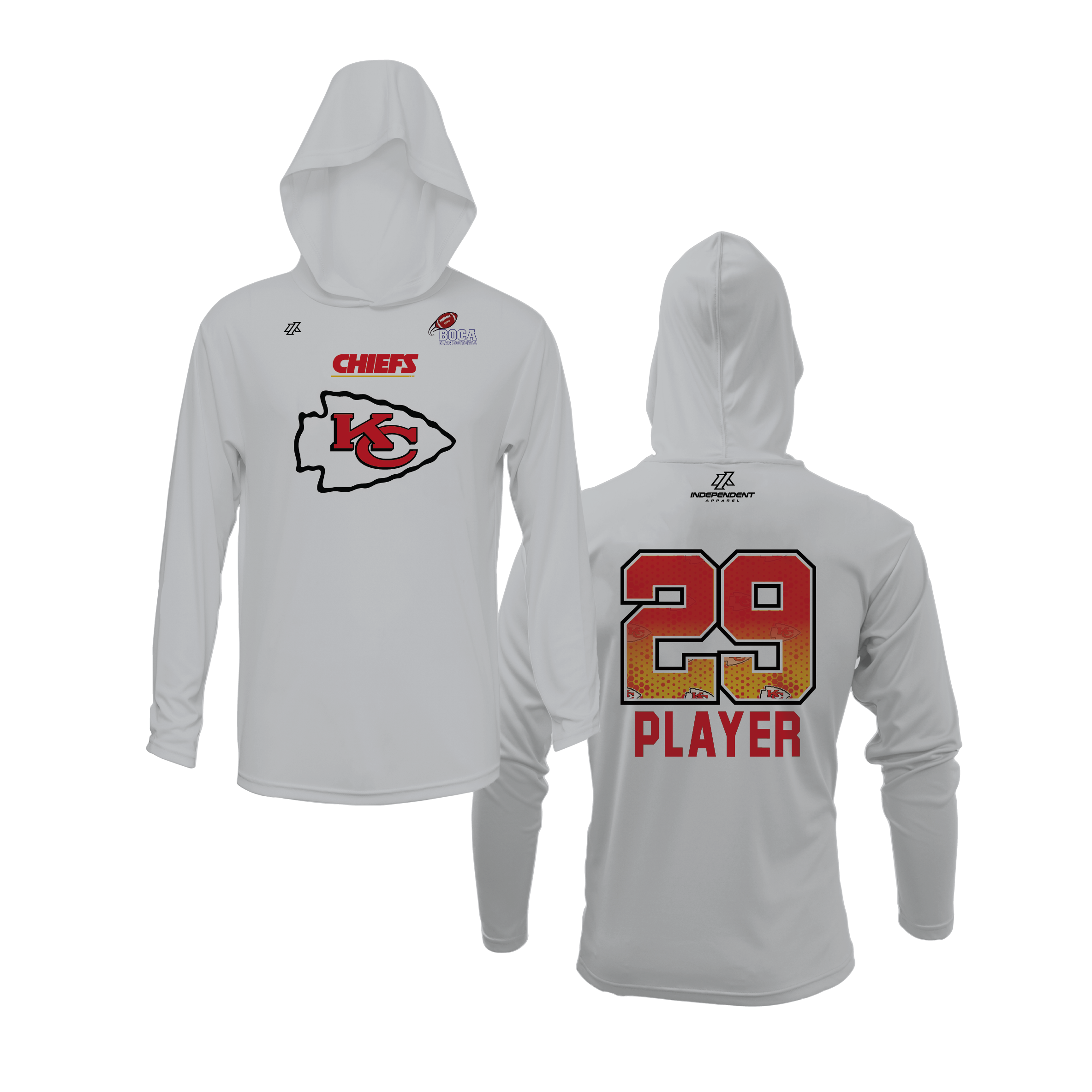 BFFC Fall '25 Chiefs Logo Lightweight Hoodie
