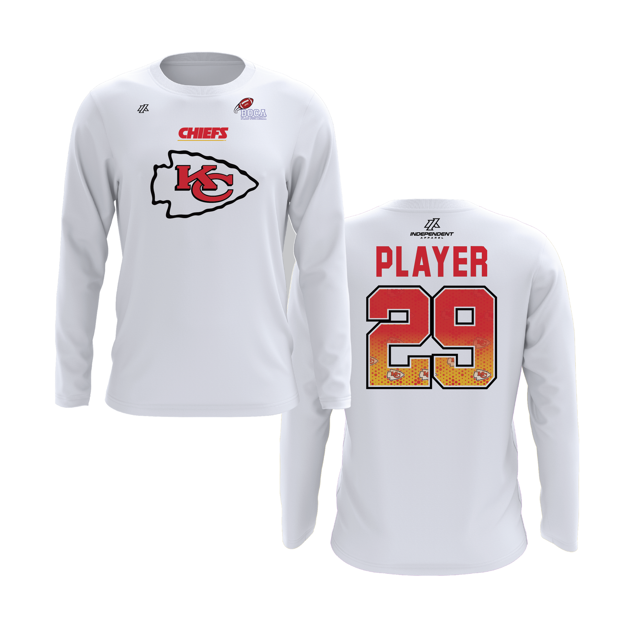 BFFC Fall '25 Chiefs Logo Long Sleeve Shirt