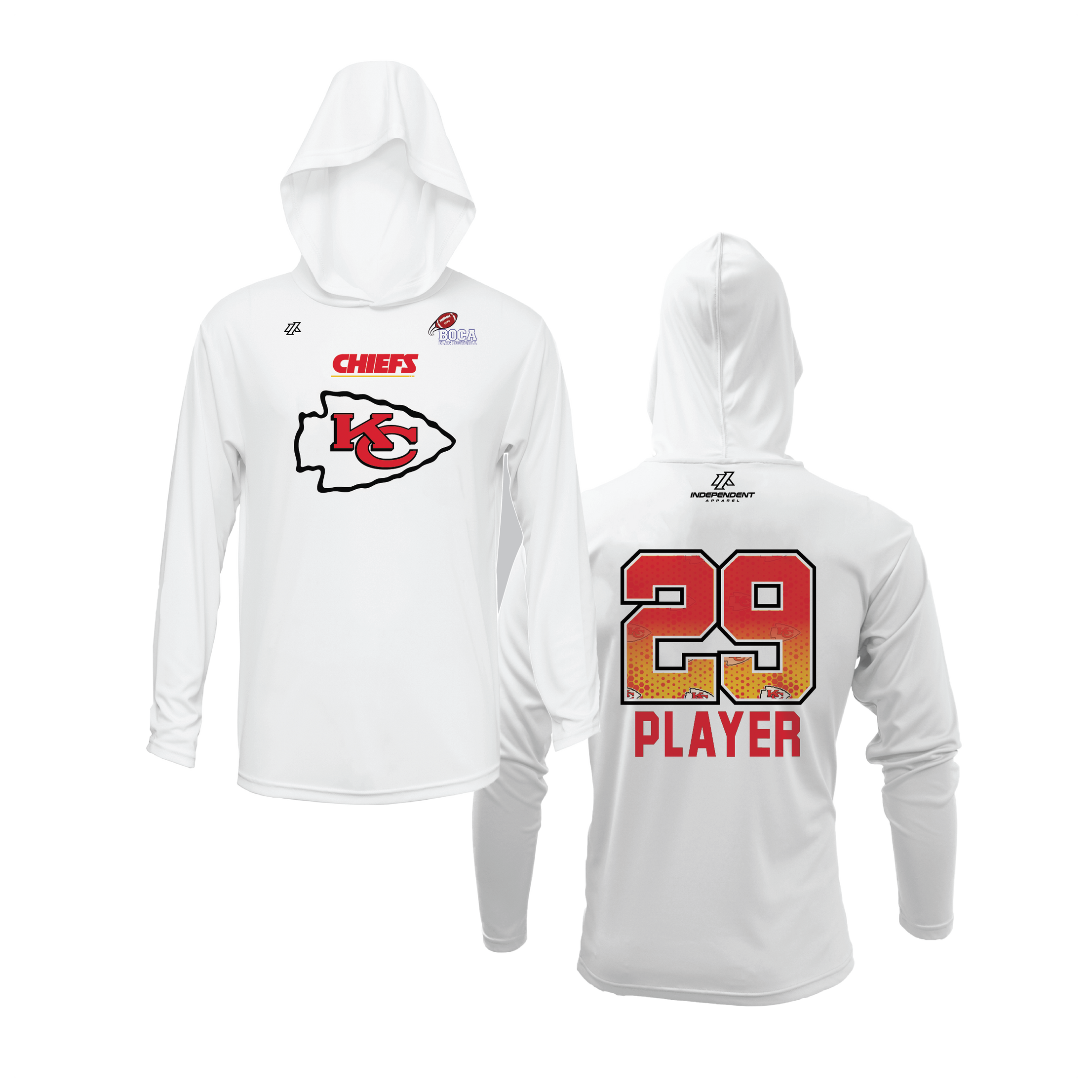 BFFC Fall '25 Chiefs Logo Lightweight Hoodie