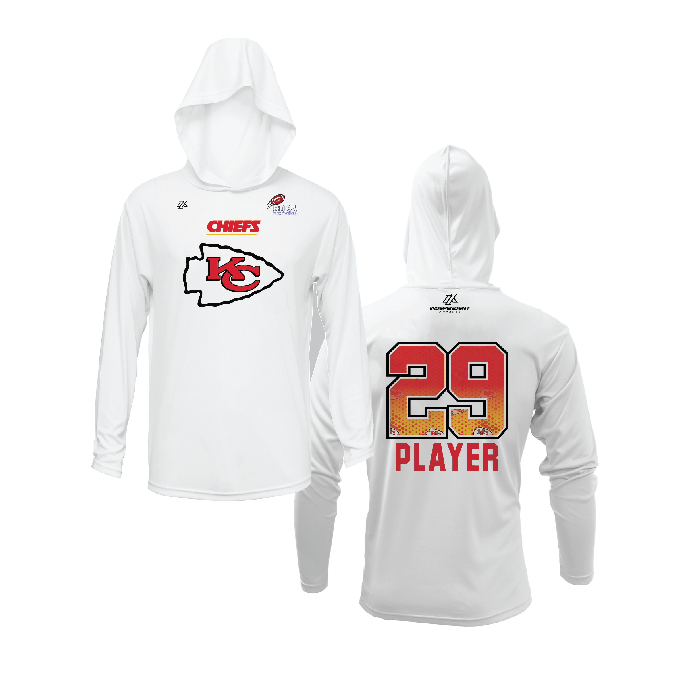 BFFC Fall '25 Chiefs Logo Lightweight Hoodie