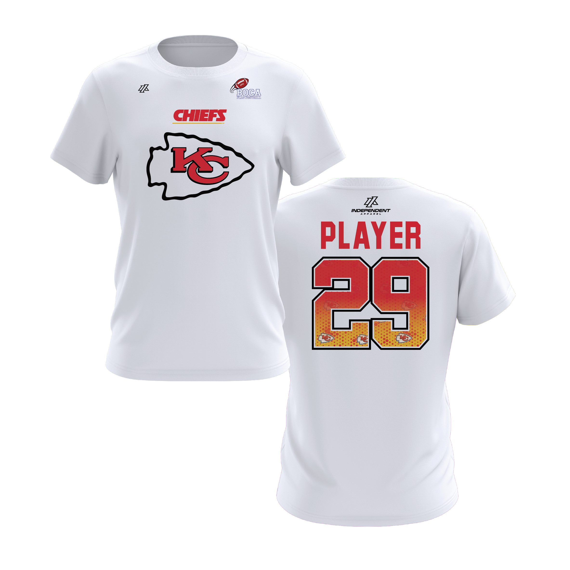 BFFC Fall '25 Chiefs Logo Short Sleeve Shirt