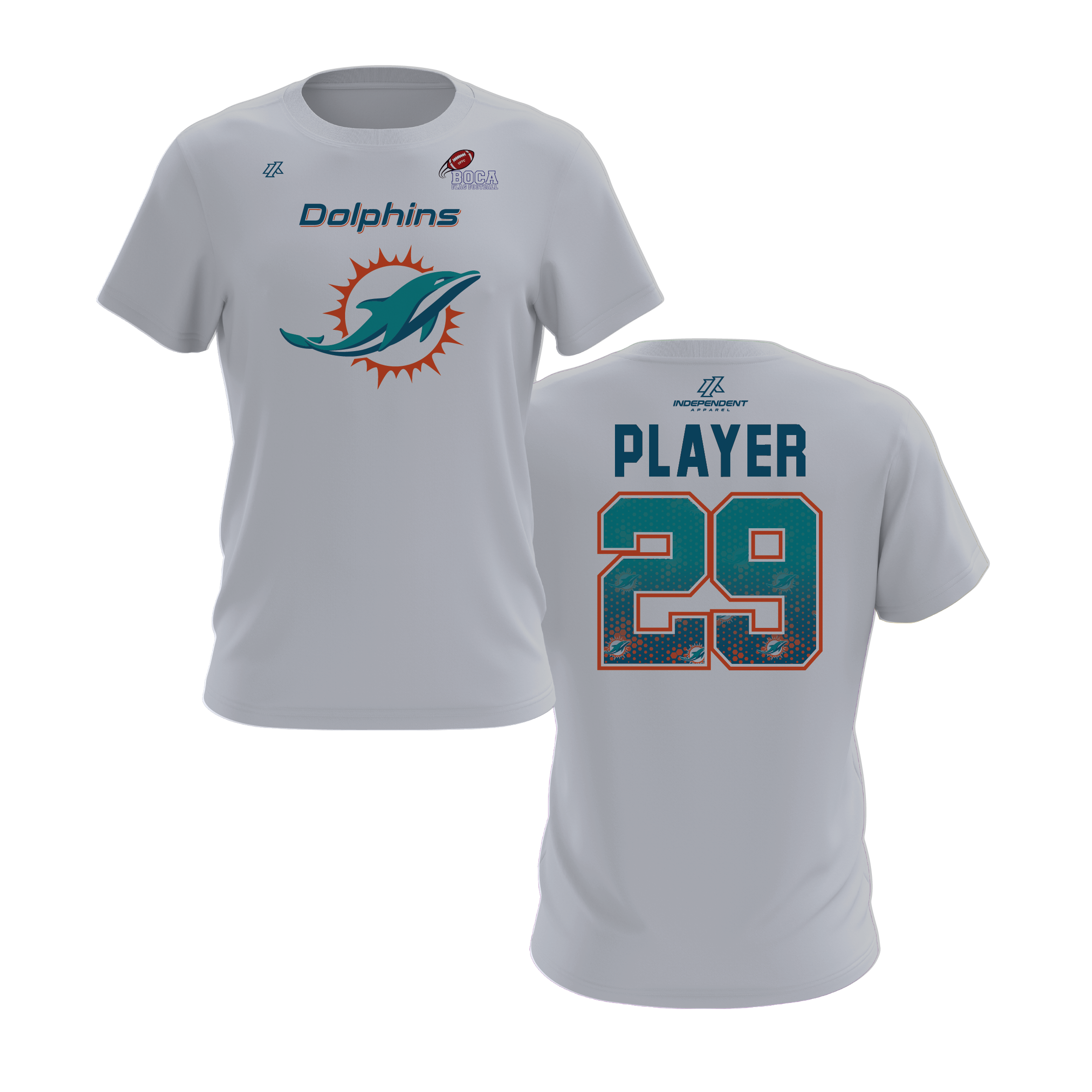 BFFC Fall '25 Dolphins Mascot Short Sleeve Shirt