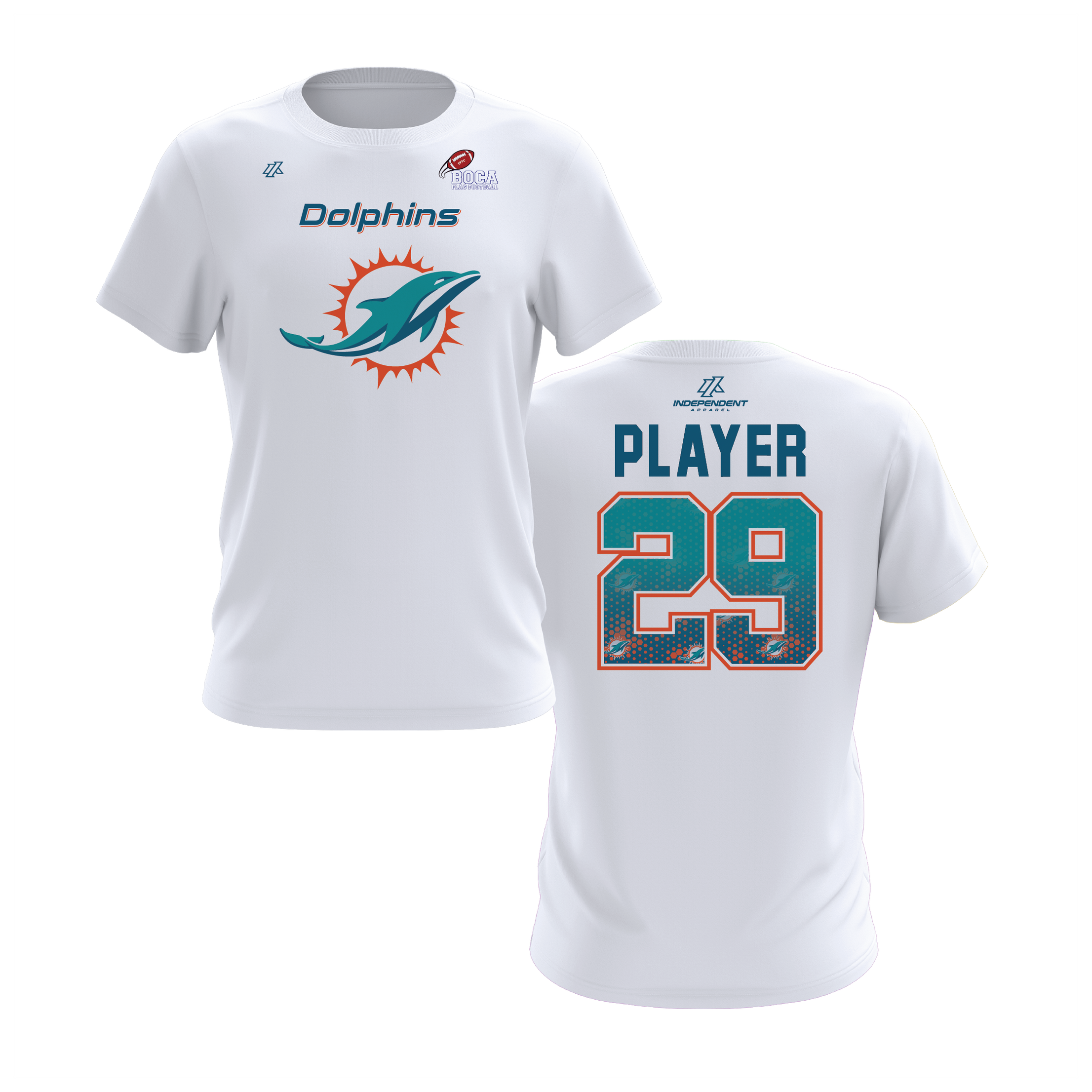 BFFC Fall '25 Dolphins Mascot Short Sleeve Shirt