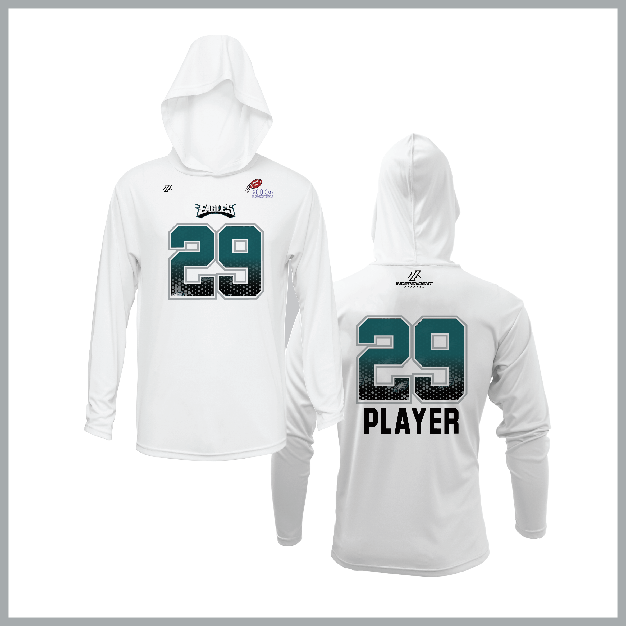 BFFC Fall '25 Eagles Lightweight Hoodie