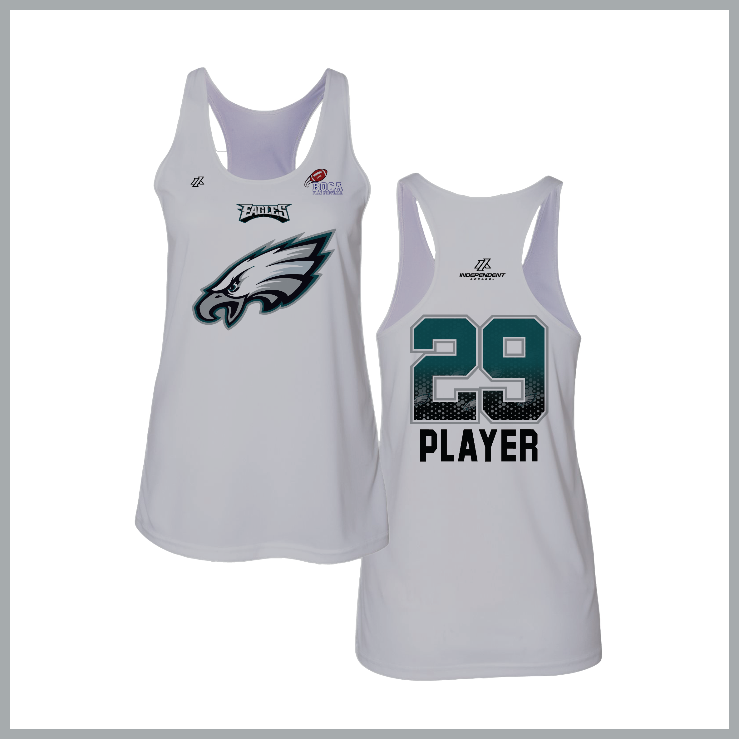BFFC Fall '25 Eagles Mascot Women's Tank Top