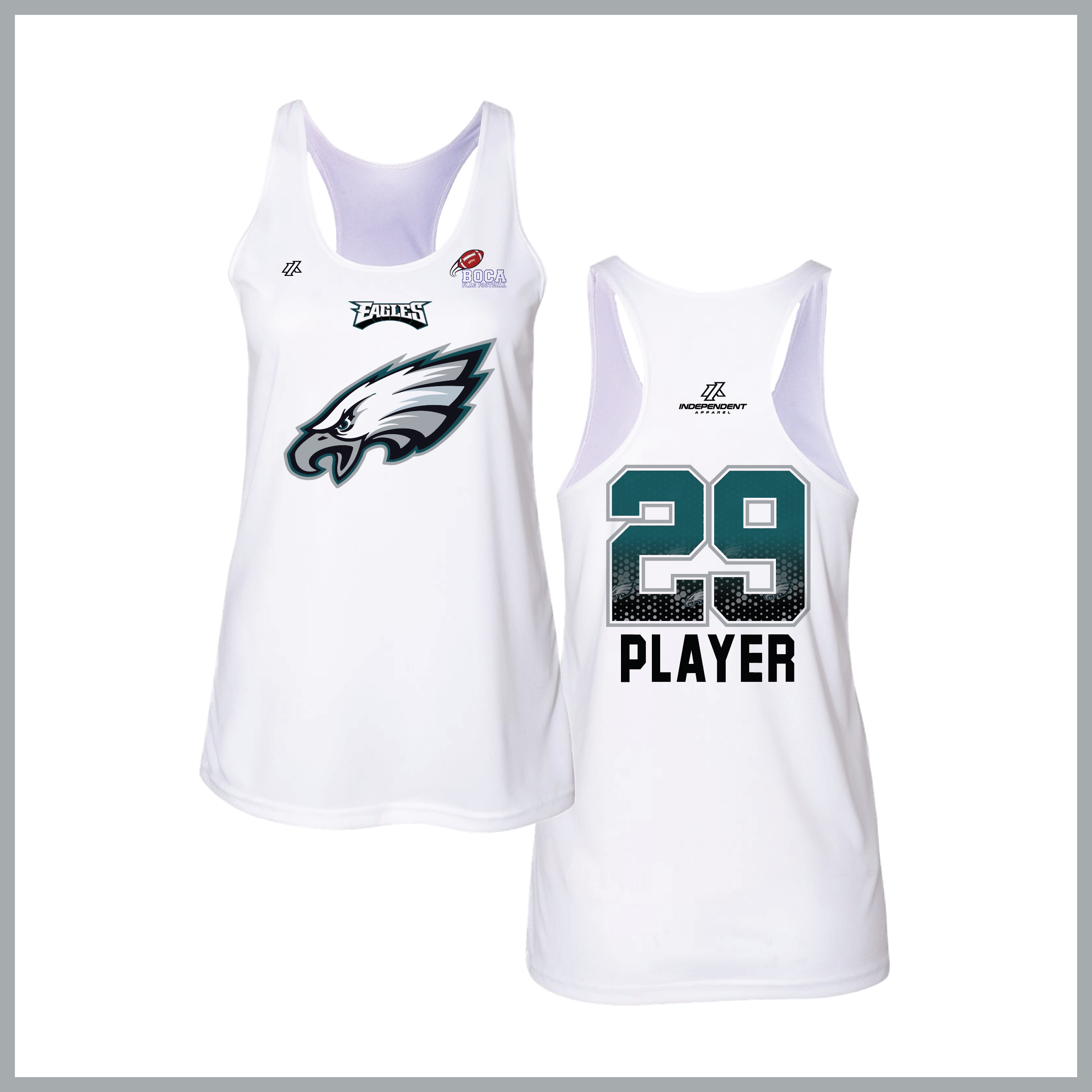 BFFC Fall '25 Eagles Mascot Women's Tank Top