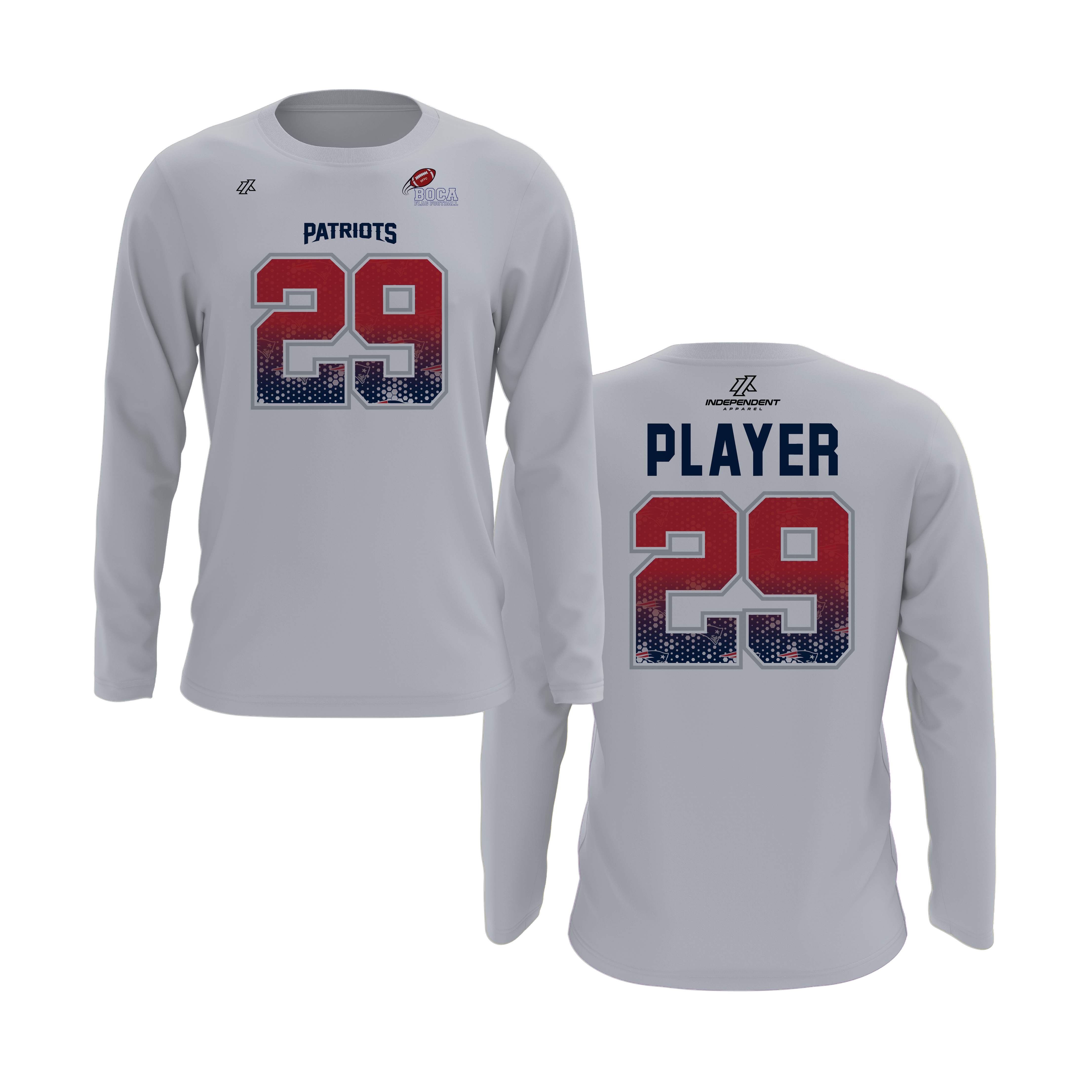 BFFC Fall '25 Patriots Long Sleeve Shirt