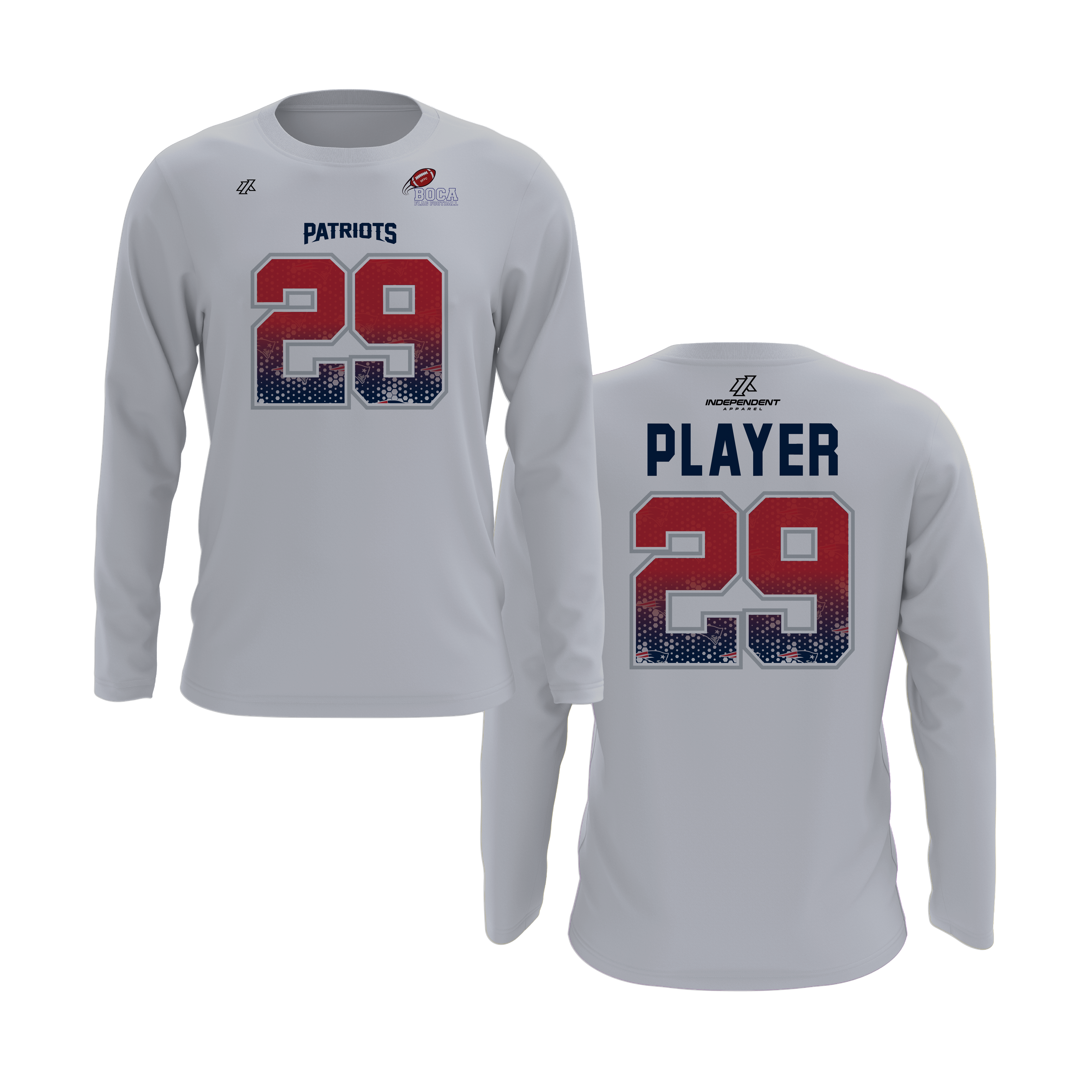BFFC Fall '25 Patriots Long Sleeve Shirt