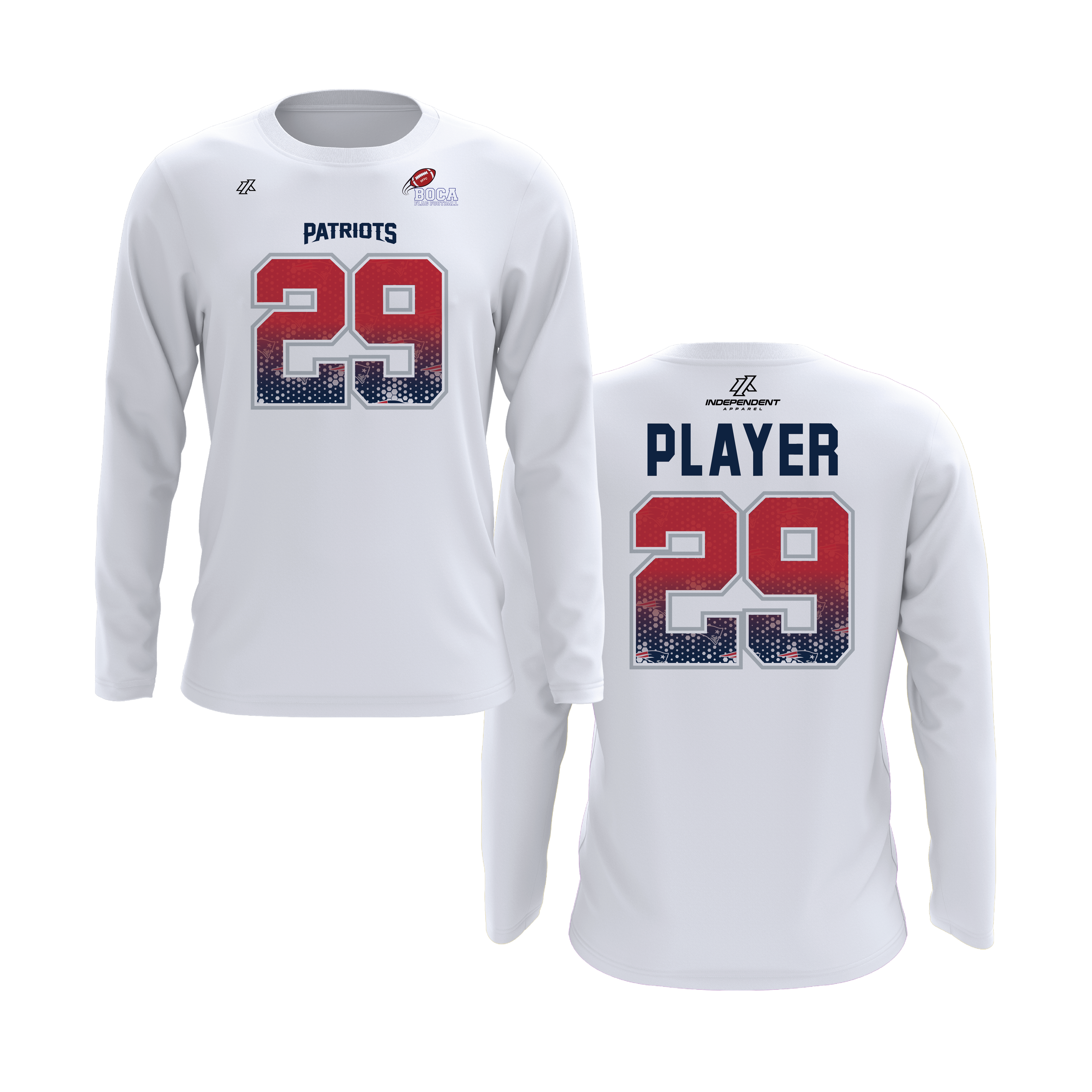 BFFC Fall '25 Patriots Long Sleeve Shirt