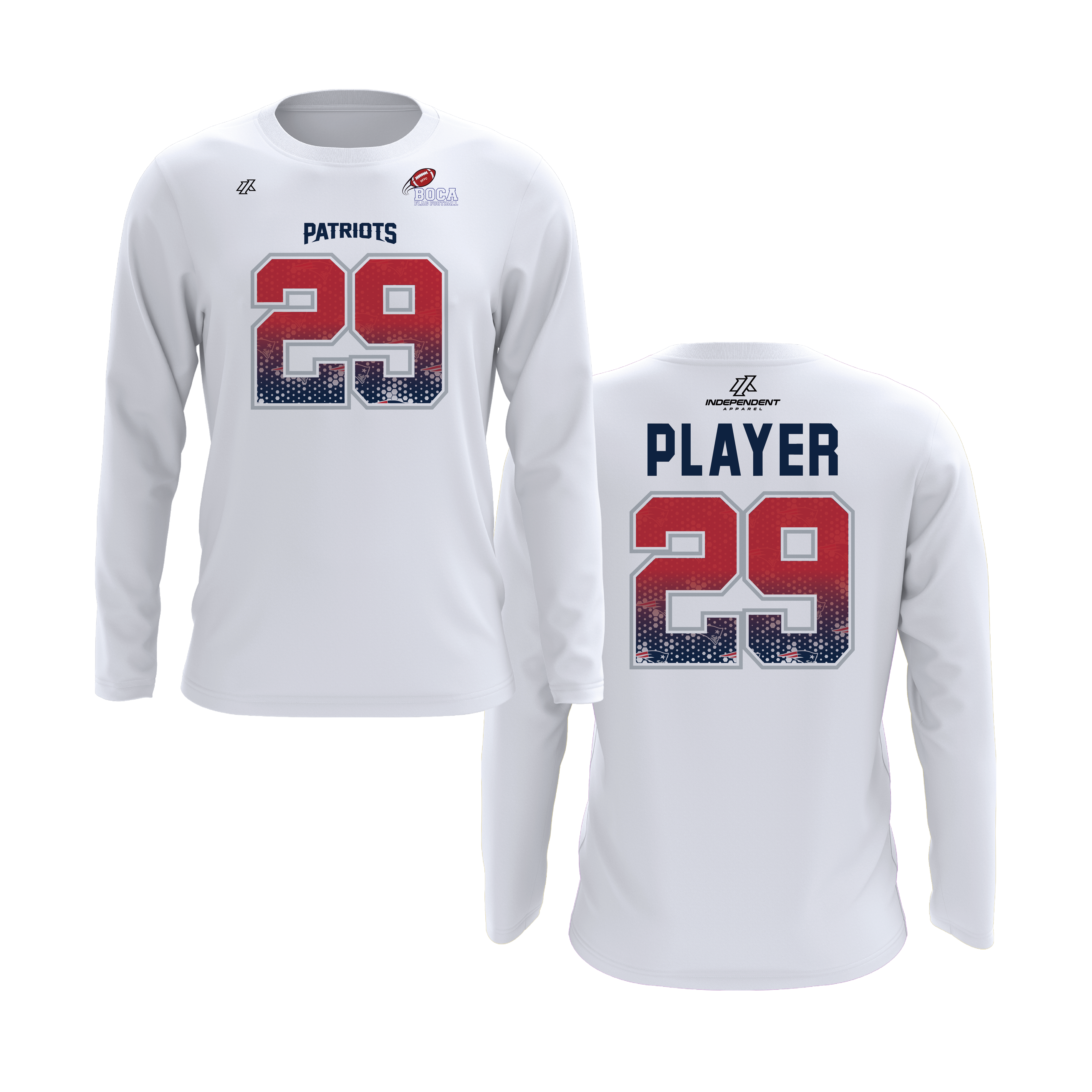 BFFC Fall '25 Patriots Long Sleeve Shirt