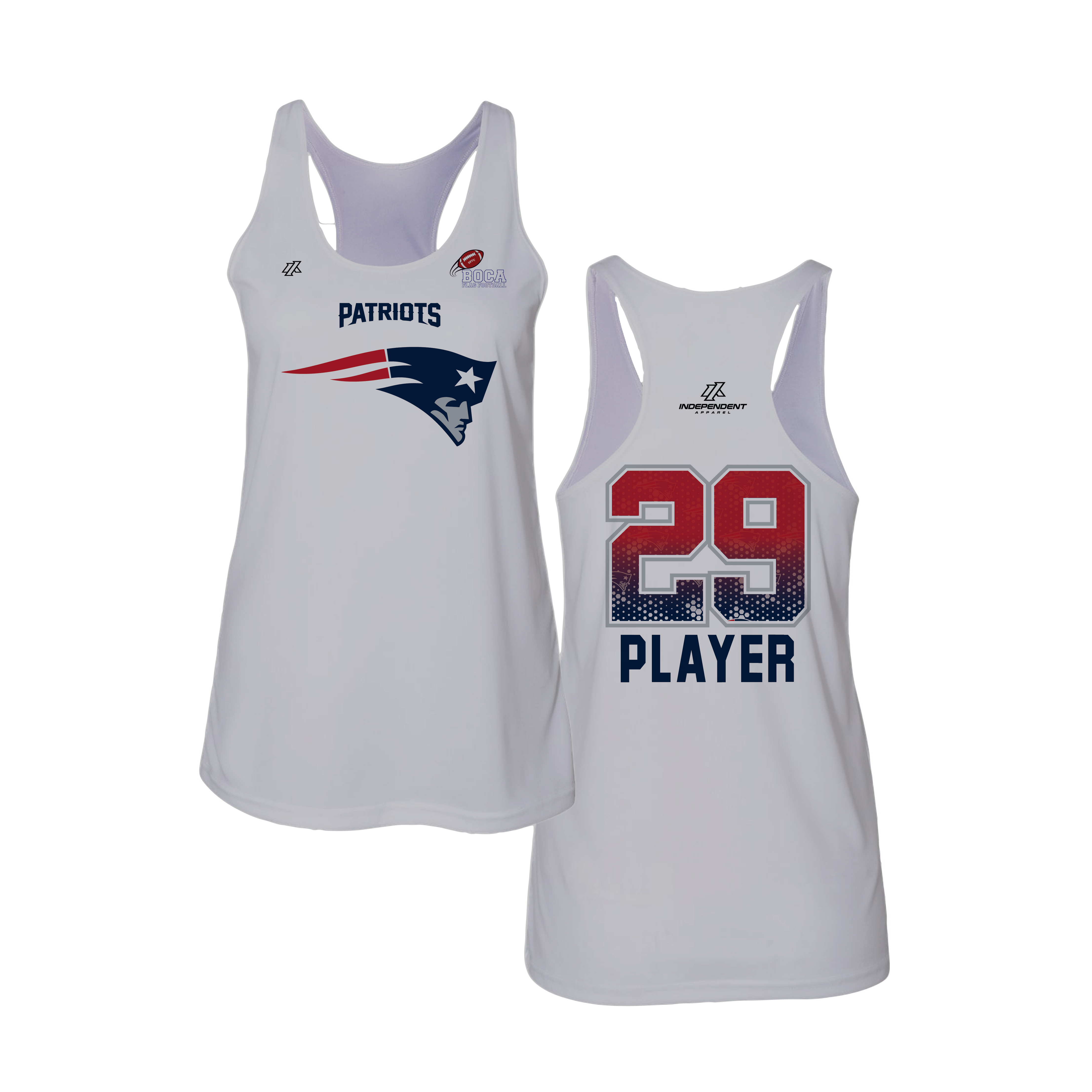 BFFC Fall '25 Patriots Mascot Women's Tank Top