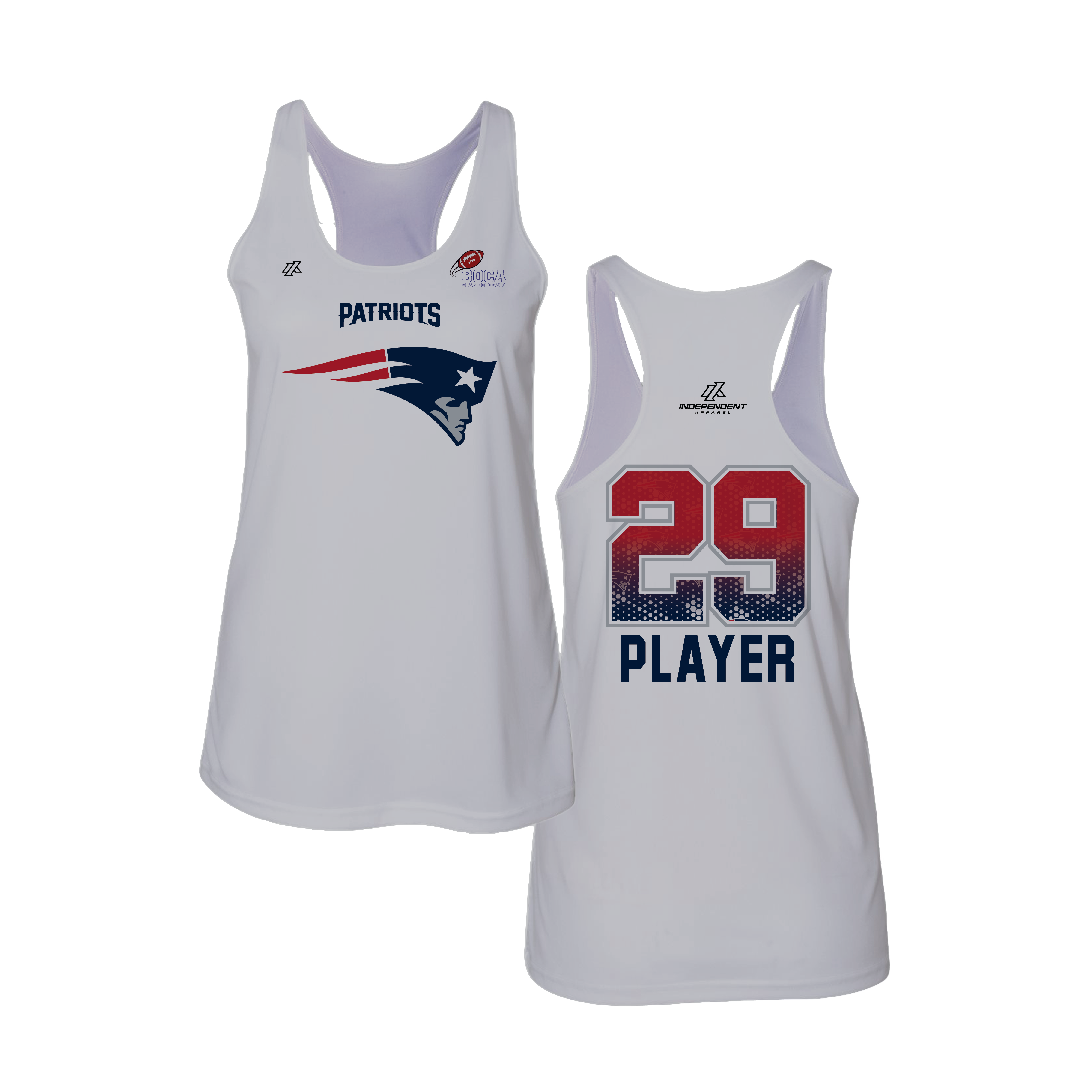 BFFC Fall '25 Patriots Mascot Women's Tank Top