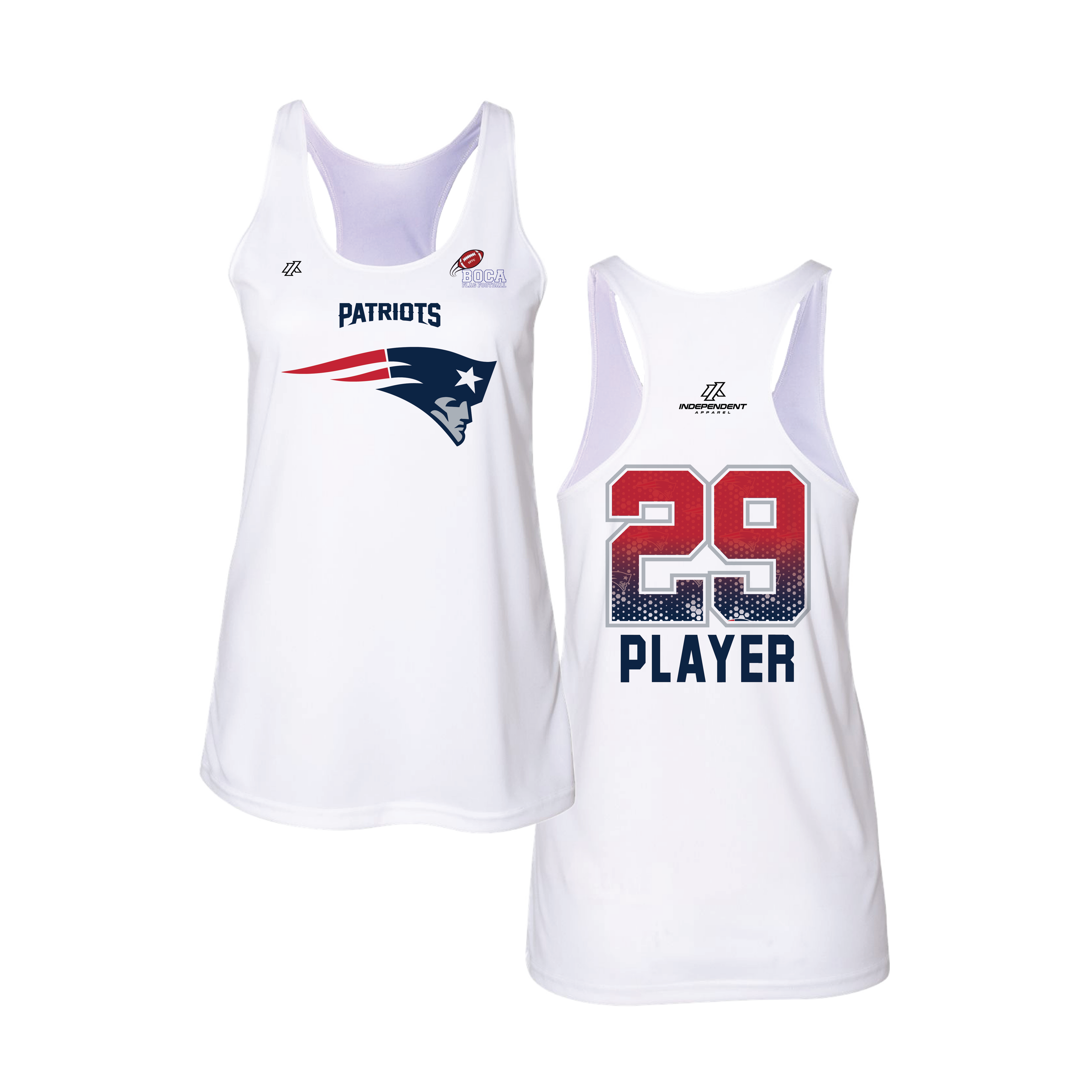 BFFC Fall '25 Patriots Mascot Women's Tank Top