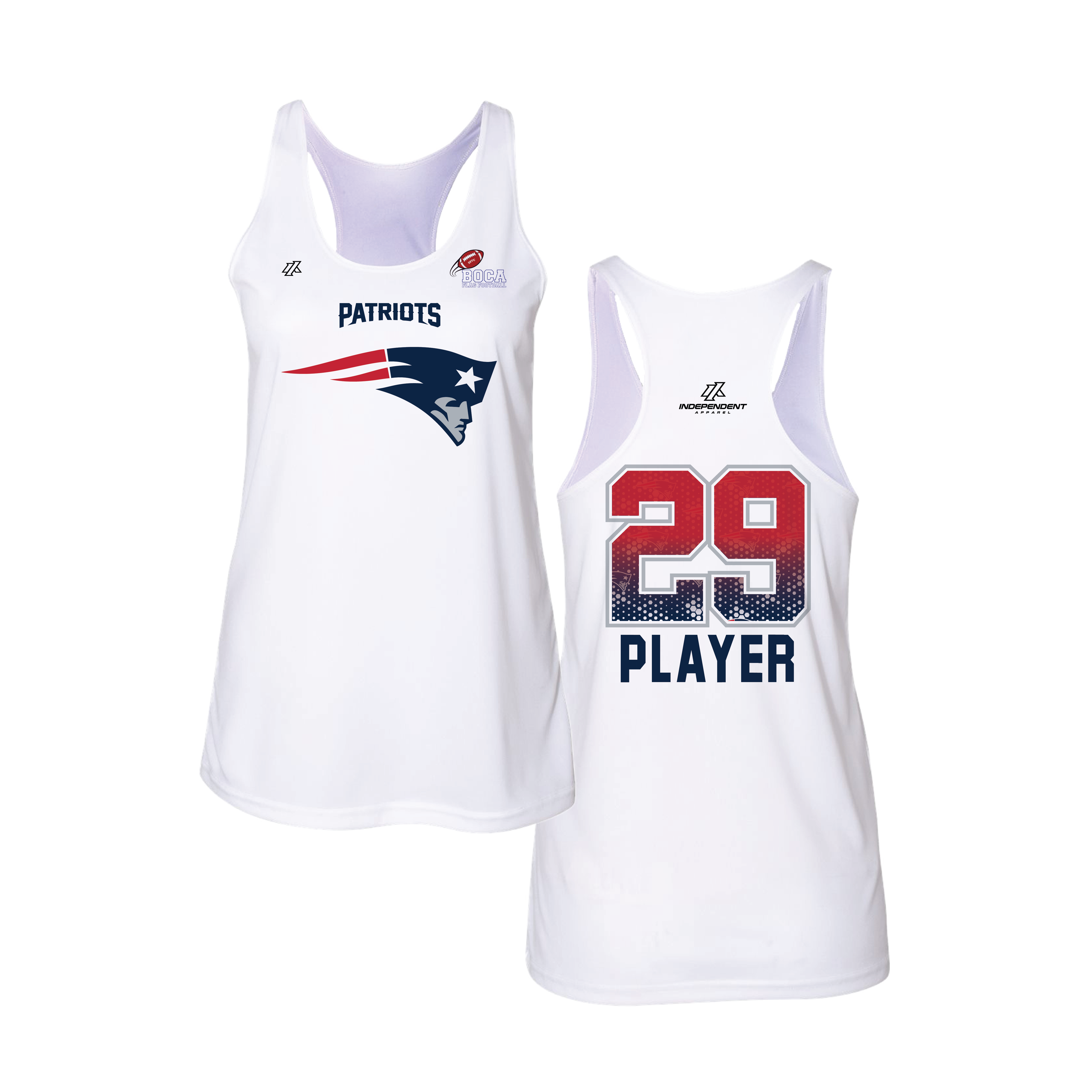 BFFC Fall '25 Patriots Mascot Women's Tank Top