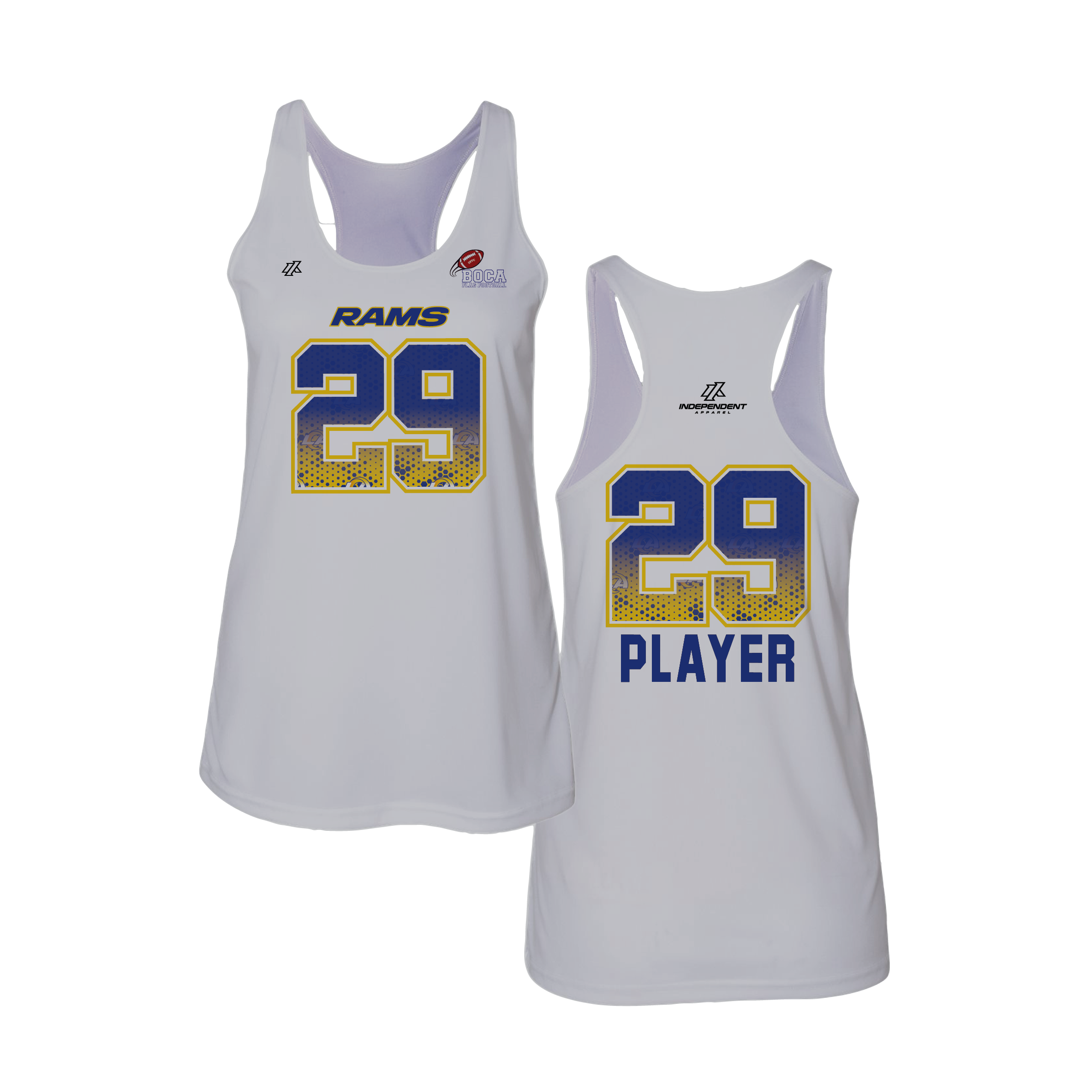 BFFC Fall '25 Rams Logo Women's Tank Top