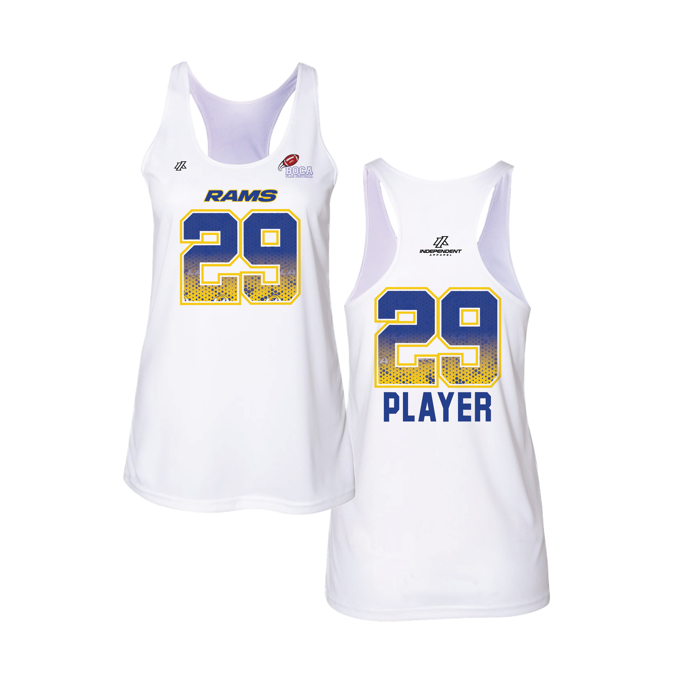 BFFC Fall '25 Rams Logo Women's Tank Top