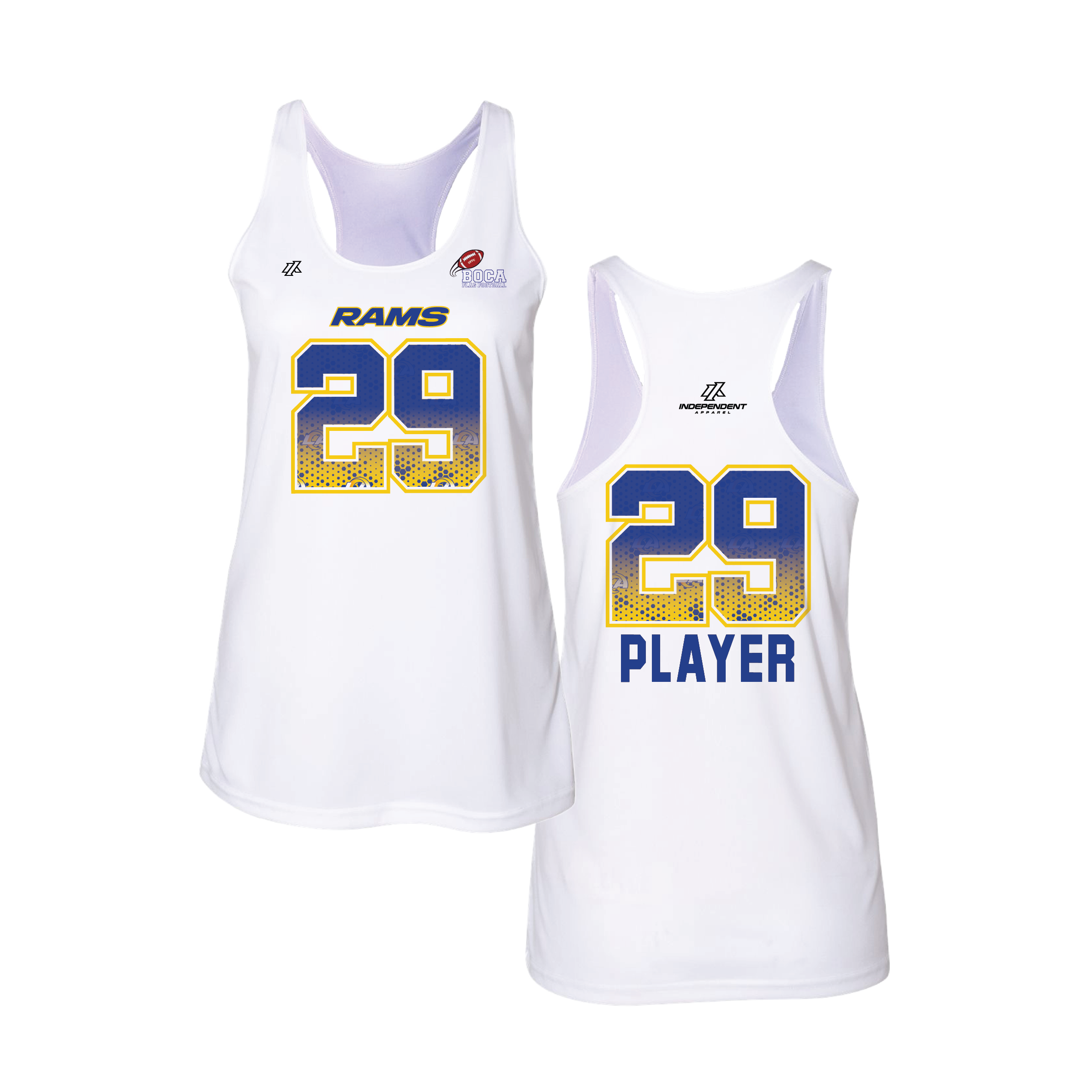 BFFC Fall '25 Rams Logo Women's Tank Top