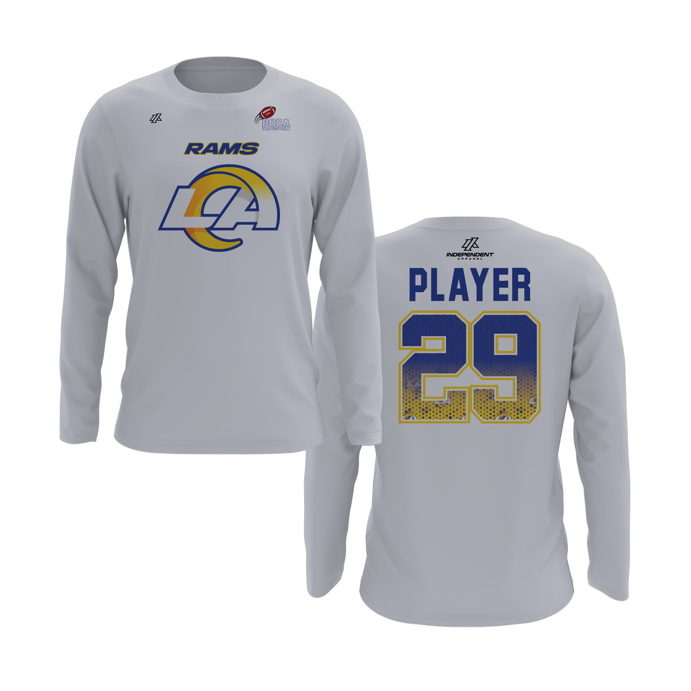 BFFC Fall '25 Rams Logo Long Sleeve Shirt