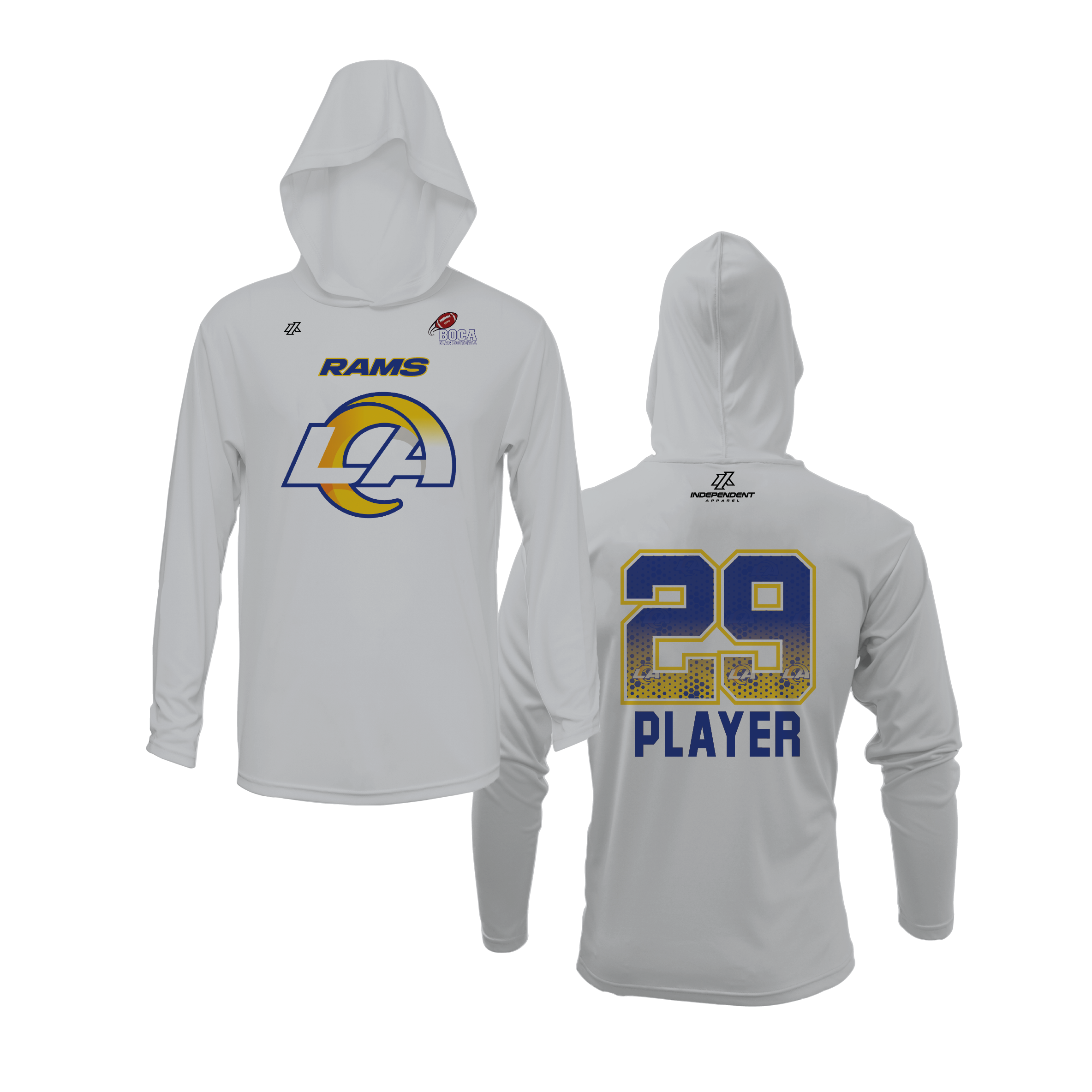 BFFC Fall '25 Rams Logo Lightweight Hoodie