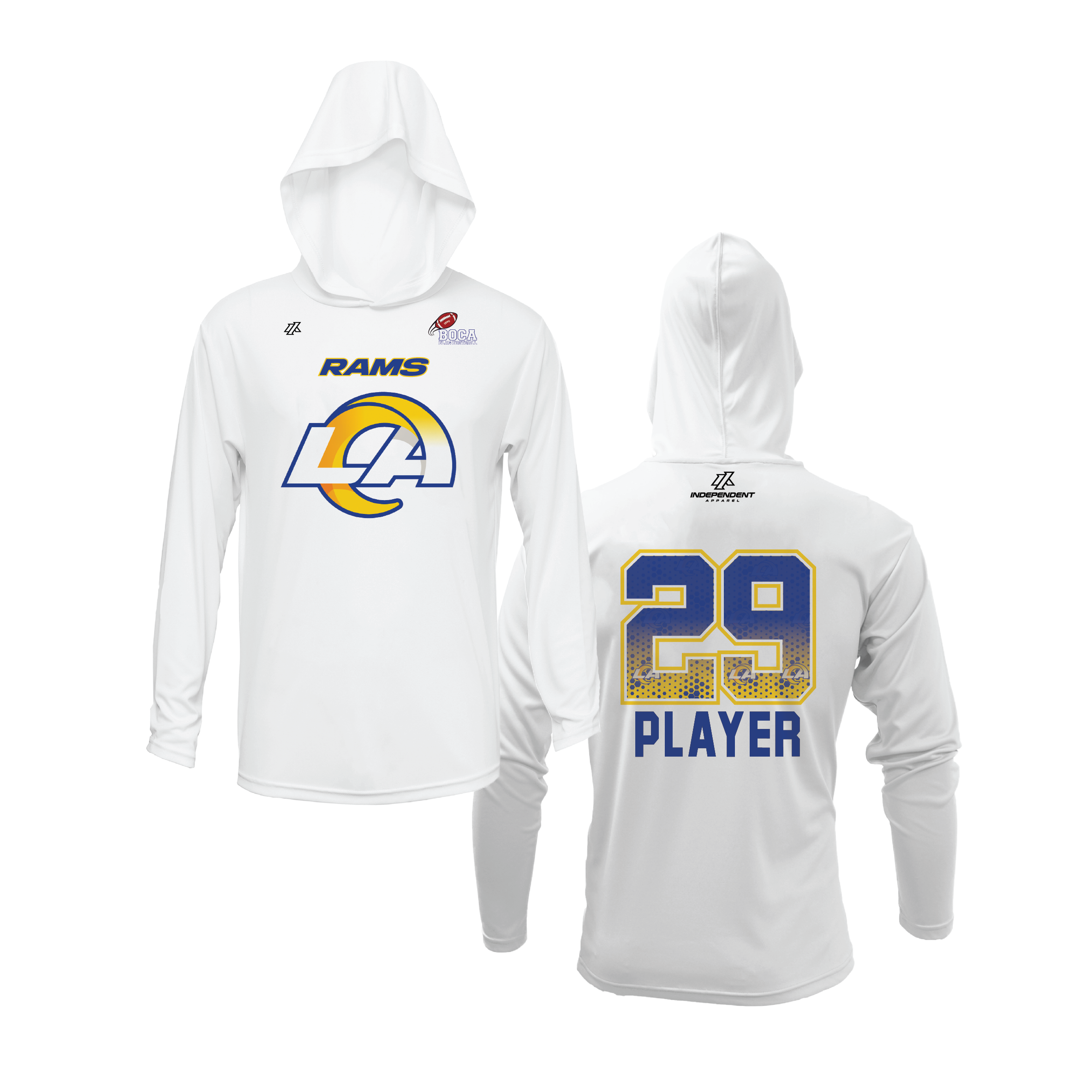 BFFC Fall '25 Rams Logo Lightweight Hoodie