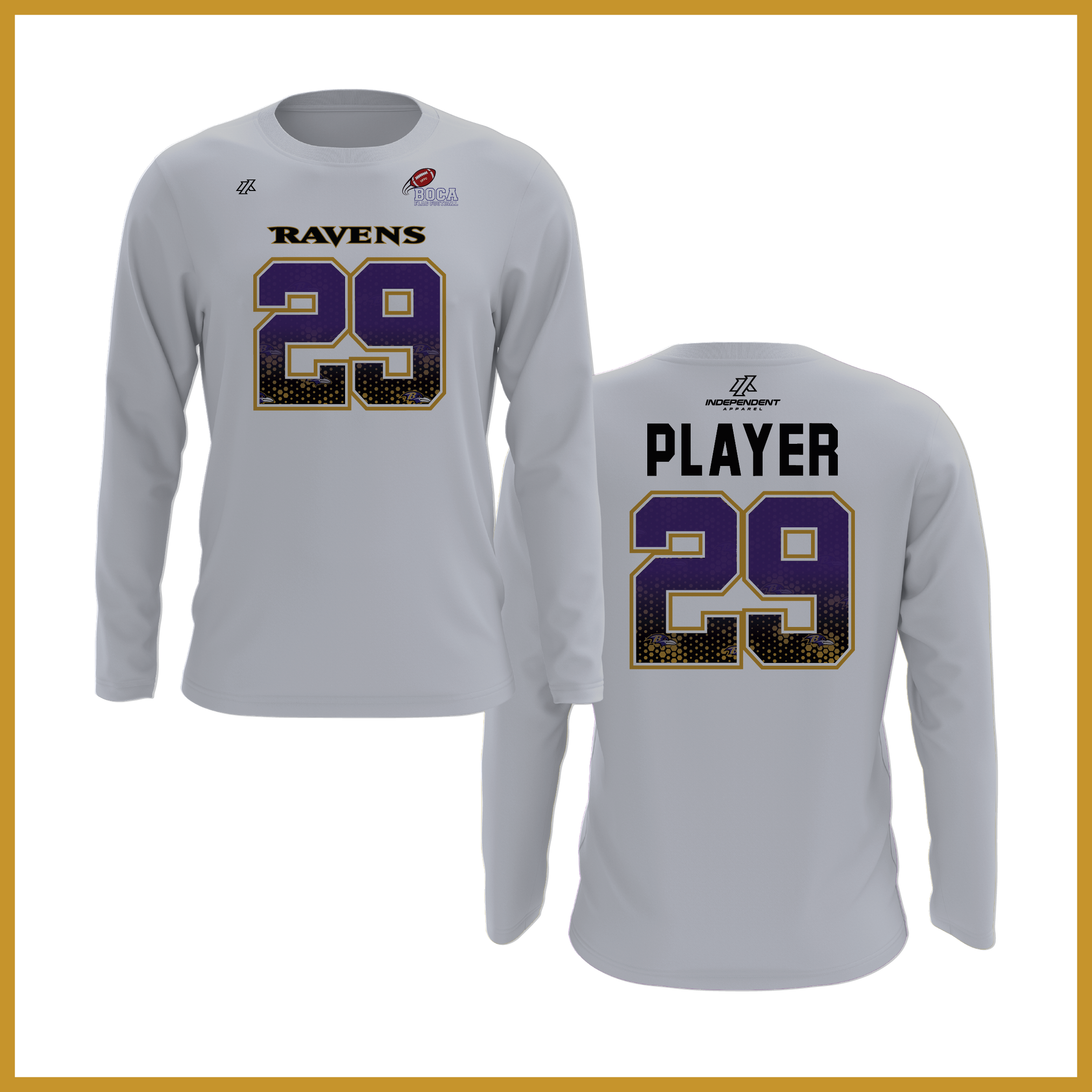 BFFC Fall '25 Ravens Long Sleeve Shirt