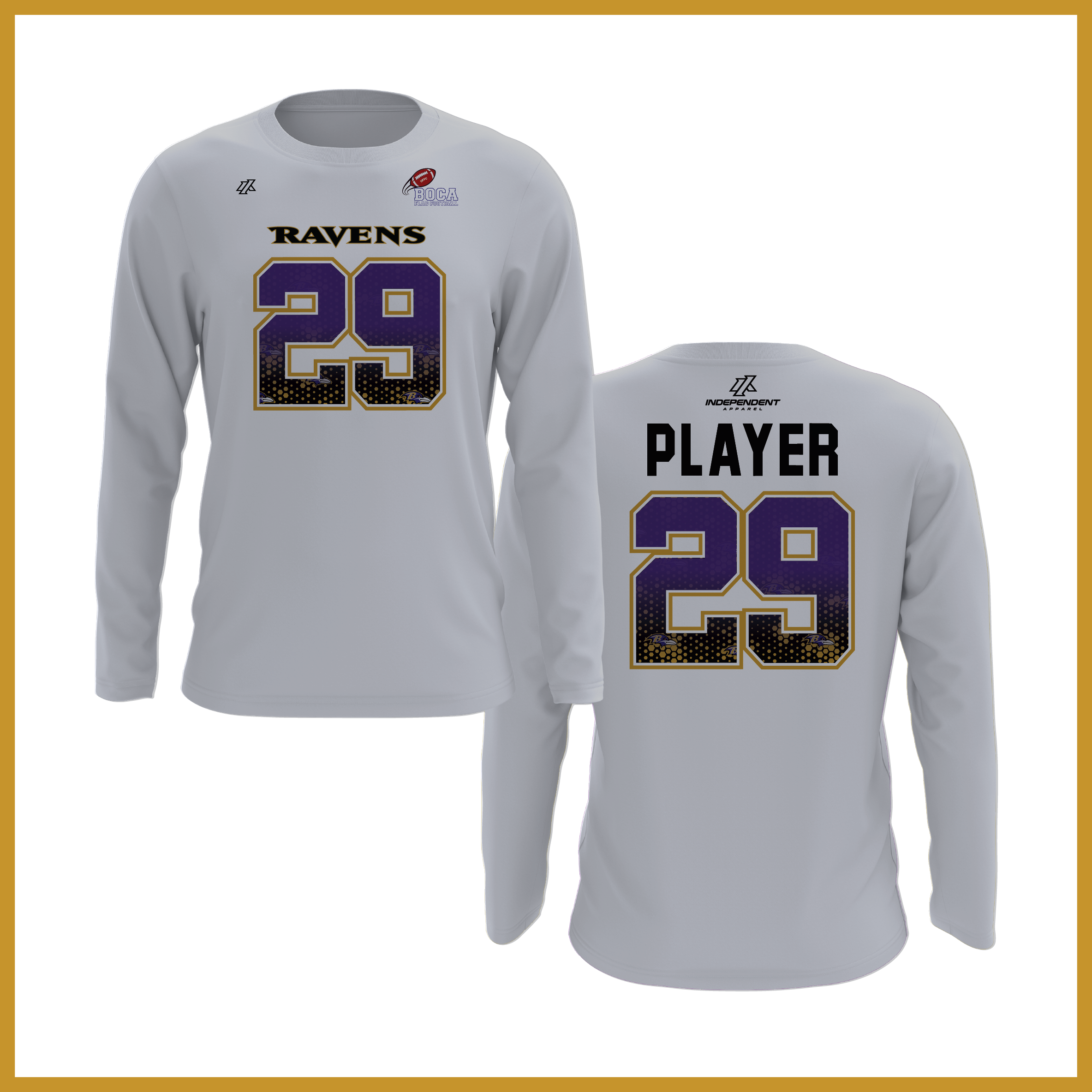 BFFC Fall '25 Ravens Long Sleeve Shirt