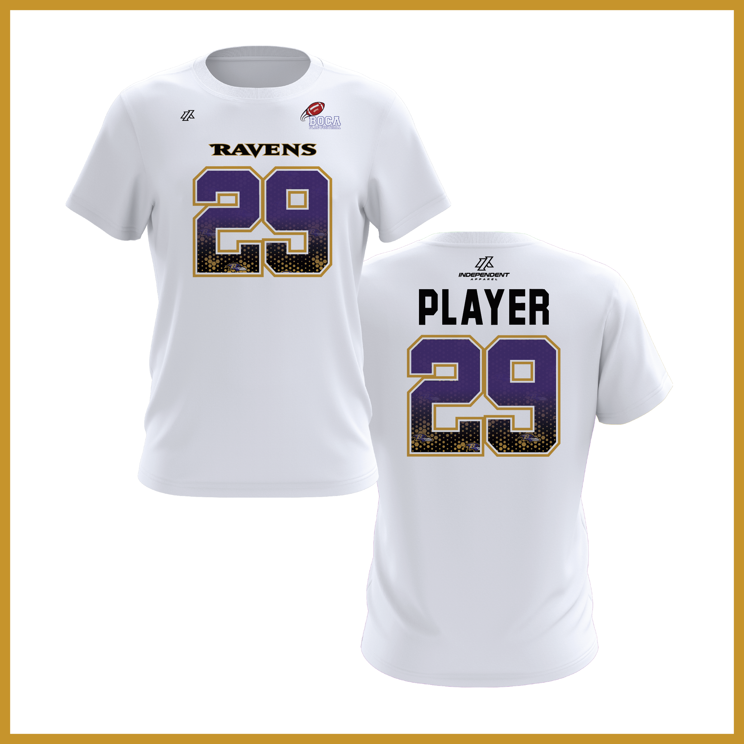BFFC Fall '25 Ravens Short Sleeve Shirt