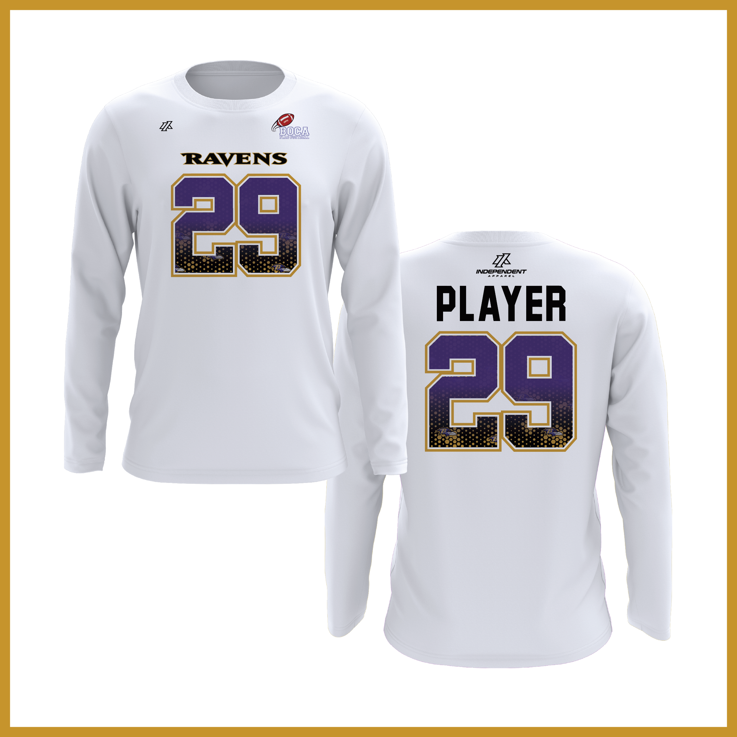 BFFC Fall '25 Ravens Long Sleeve Shirt