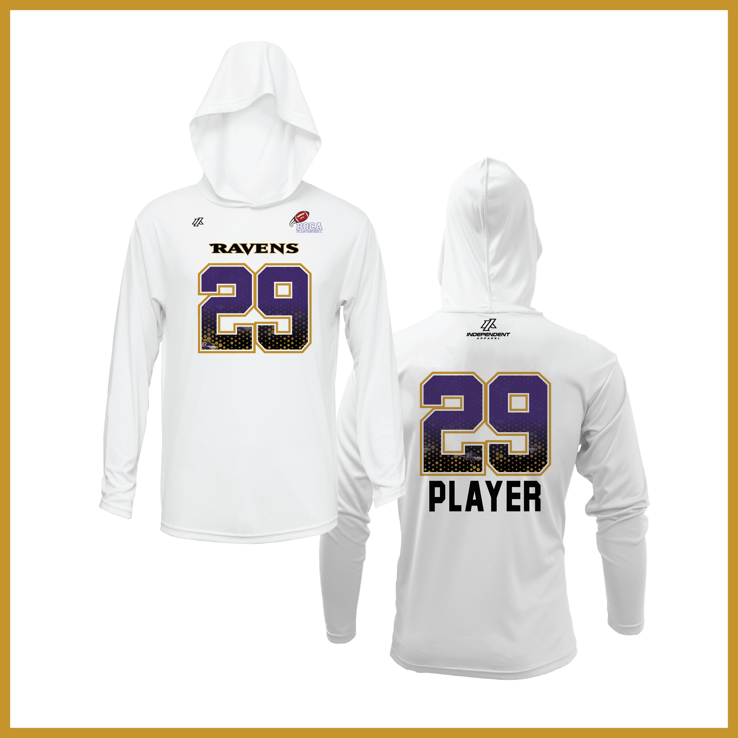 BFFC Fall '25 Ravens Lightweight Hoodie