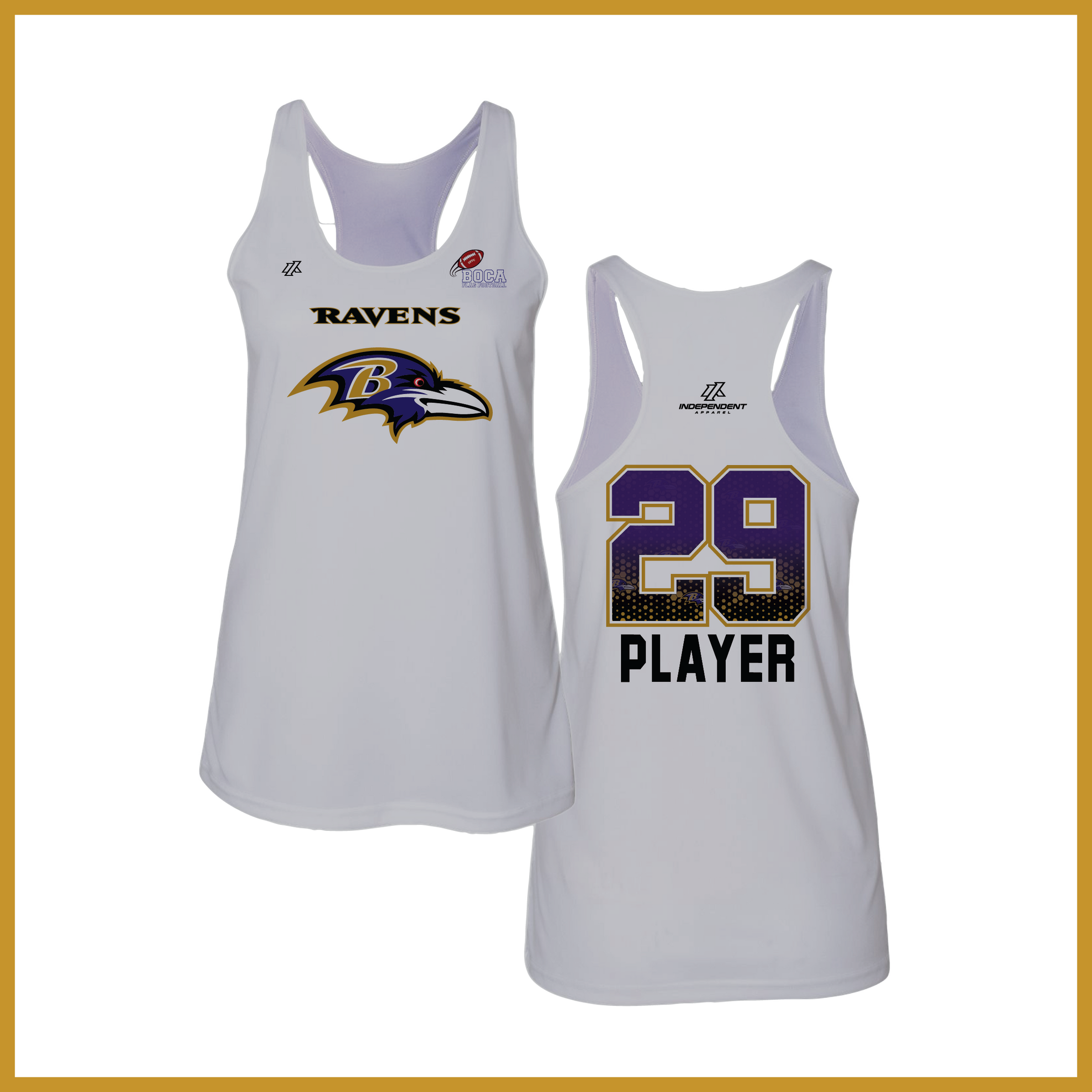 BFFC Fall '25 Ravens Mascot Women's Tank Top
