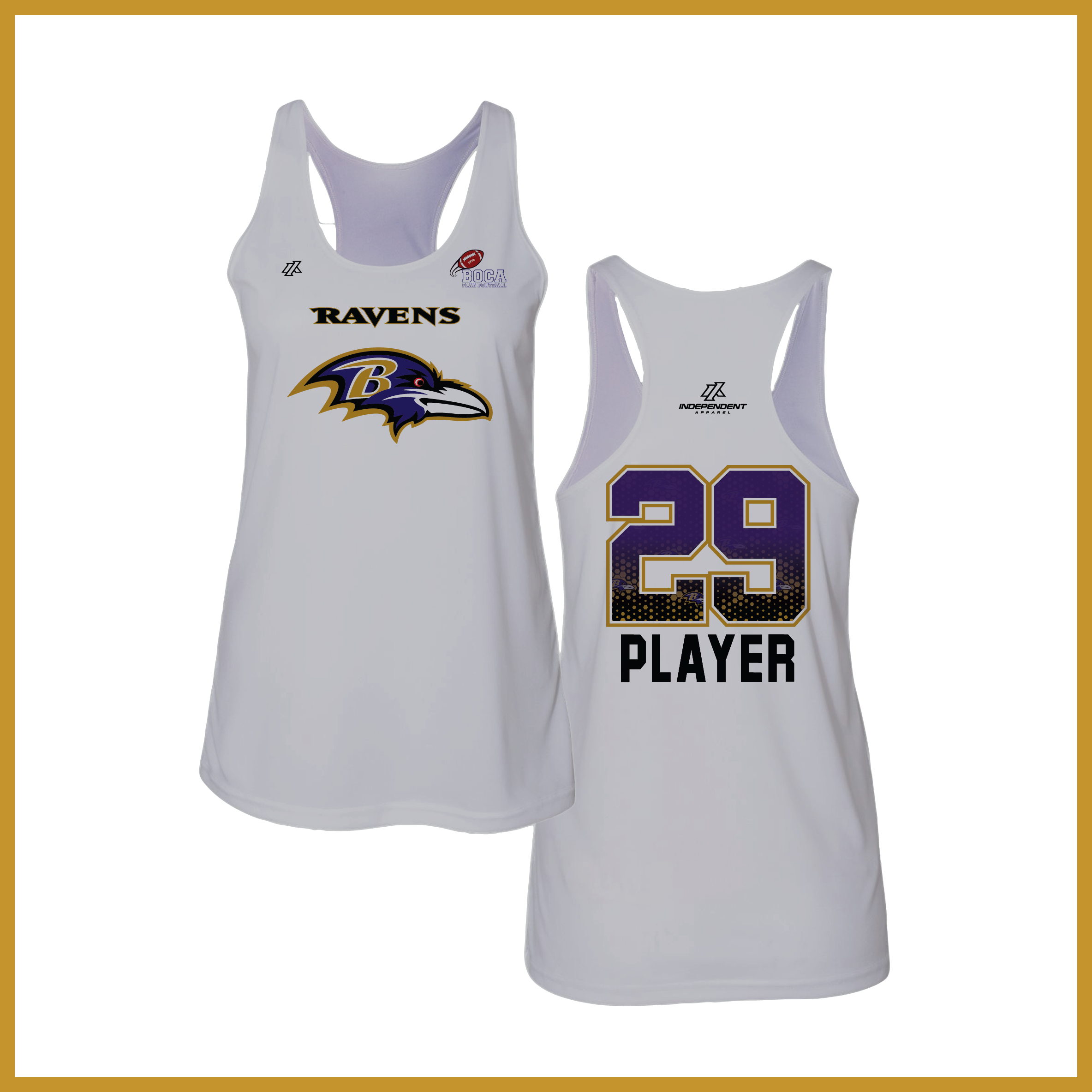 BFFC Fall '25 Ravens Mascot Women's Tank Top